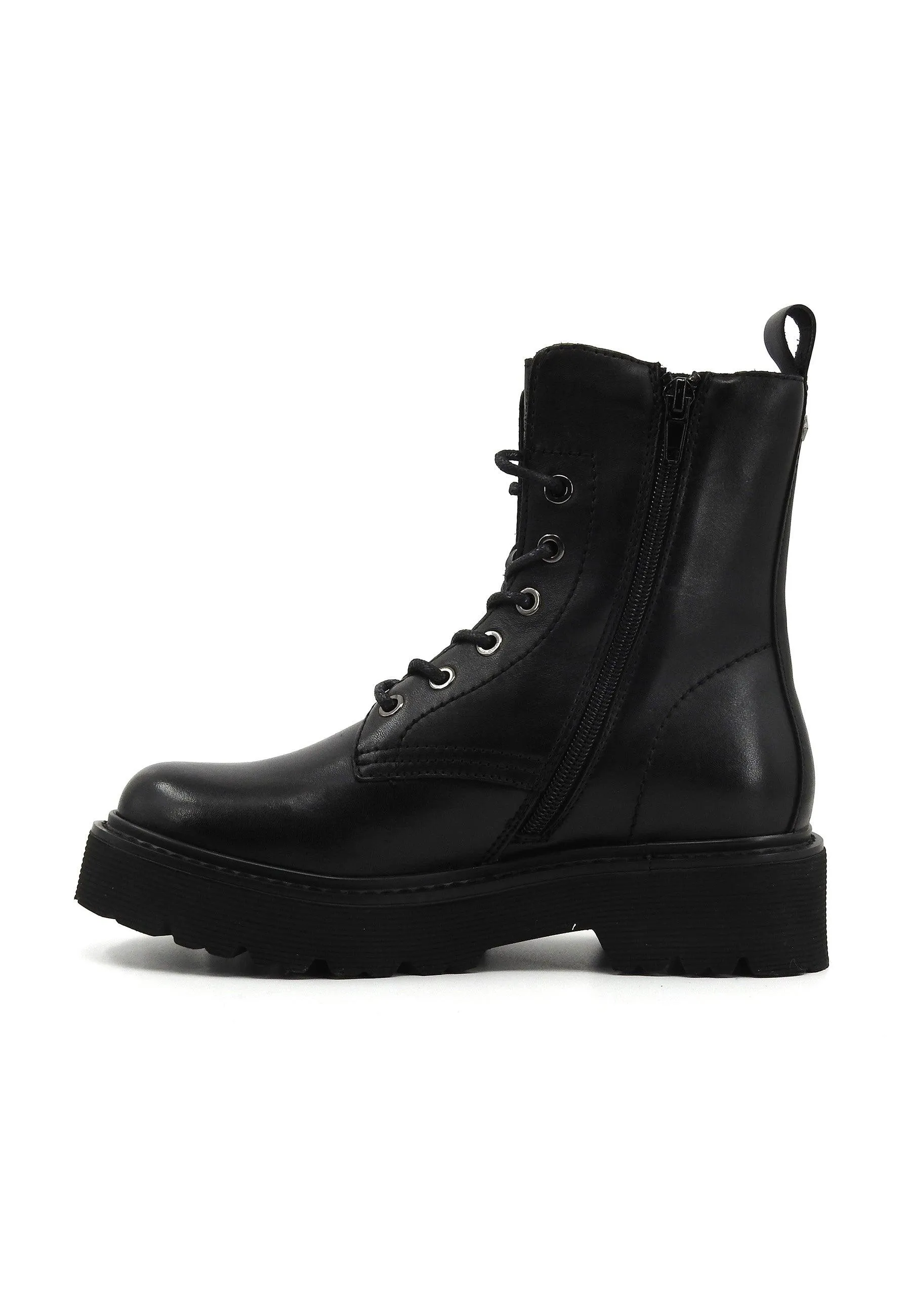CULT Slash 1814 Stivaletto Anfibio Donna Black CLE103130