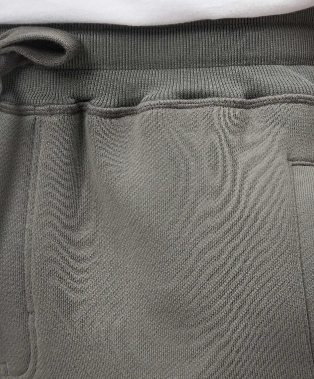 Dolce&Gabbana Shorts grigi con stampa logo GP08BTG7NTR