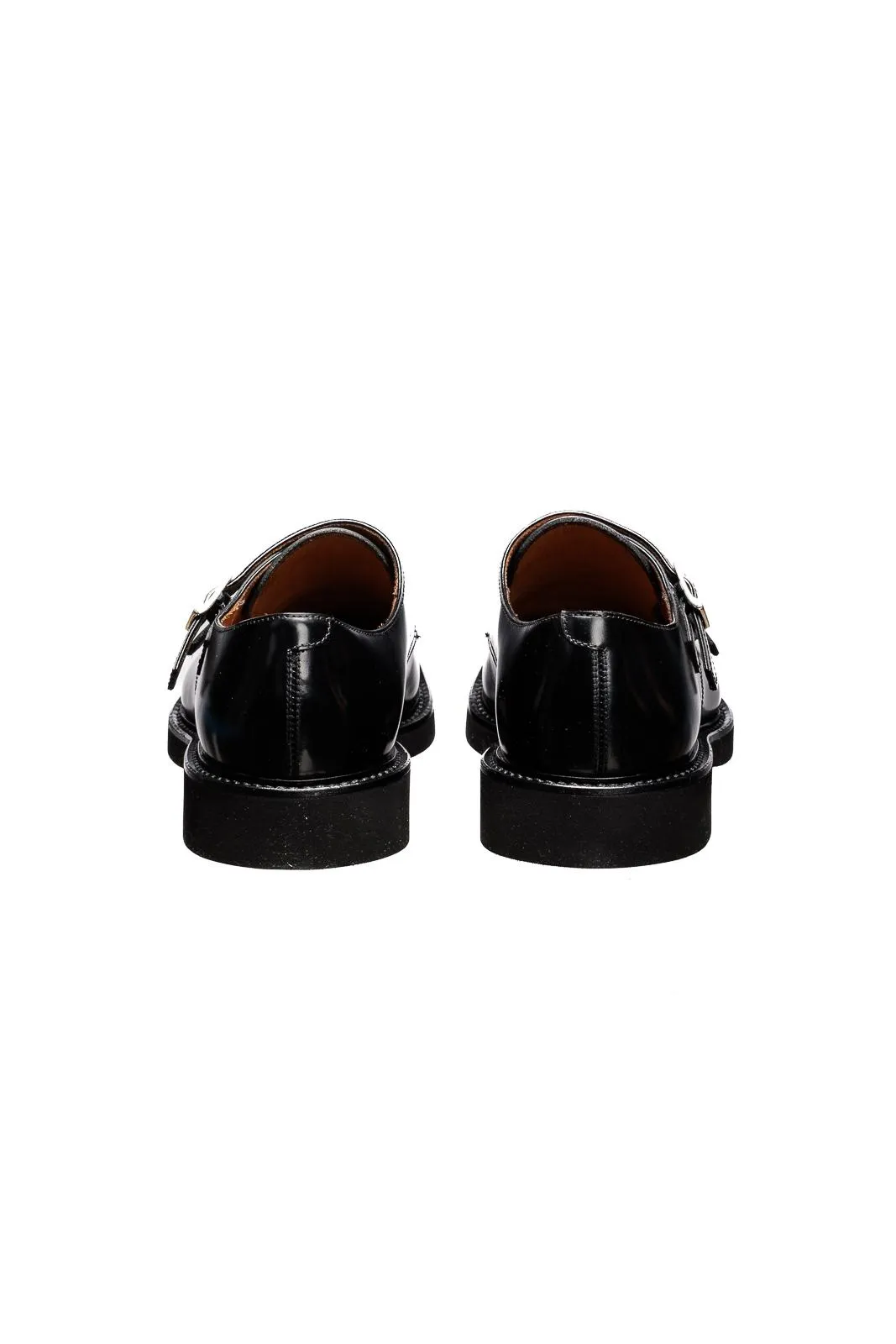 Doucal's  ---------    ------------ scarpe derby double buckle nero