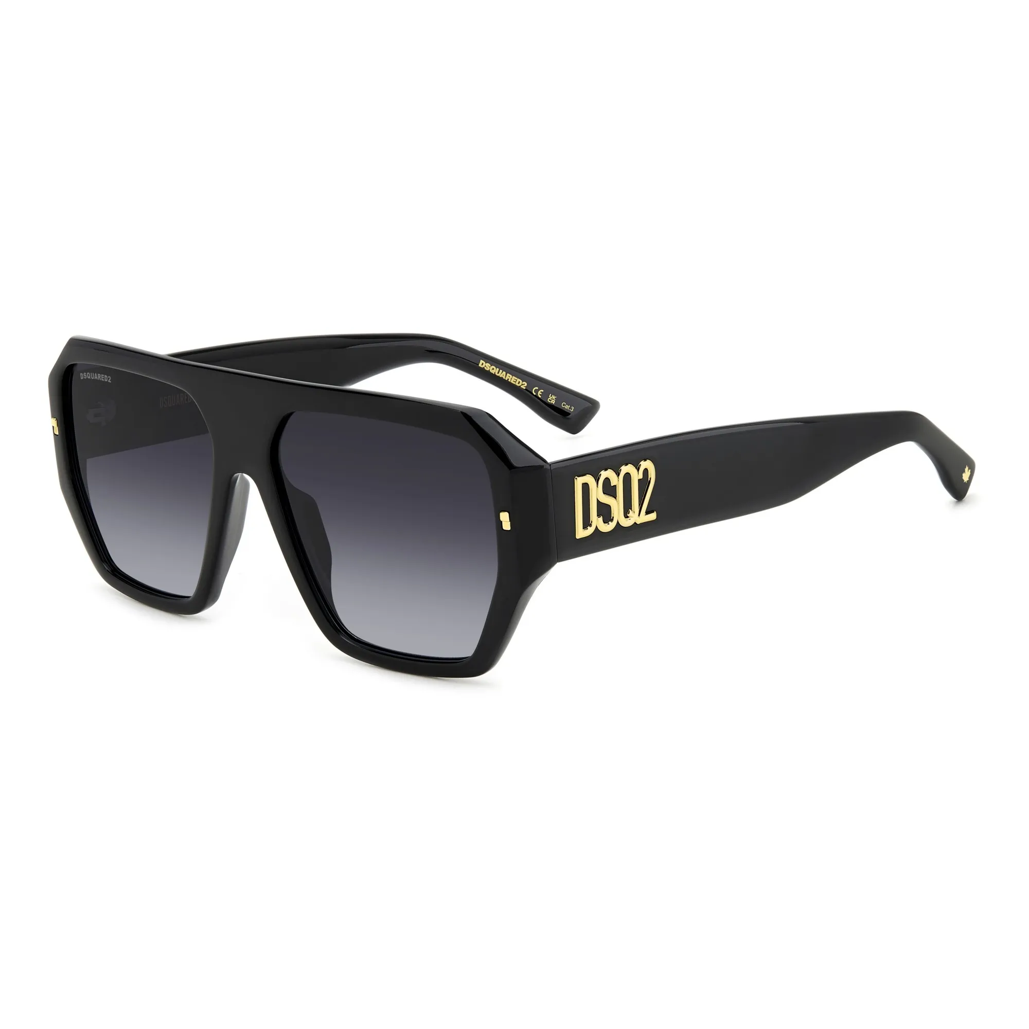   Dsquared2 D2 0128/S - 807 9O Nero | Occhiale Da Sole Uomo 
