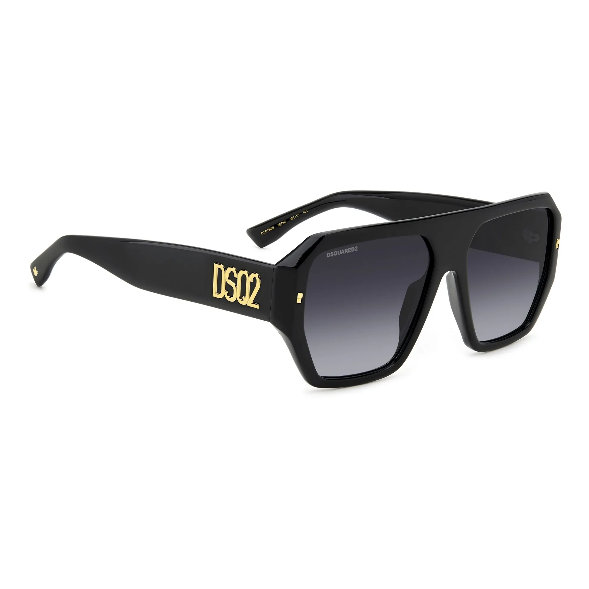   Dsquared2 D2 0128/S - 807 9O Nero | Occhiale Da Sole Uomo 