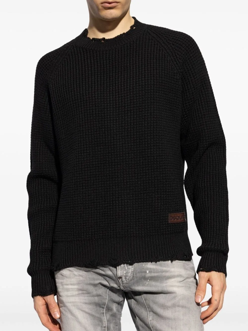 Dsquared2-Maglione con applicazione