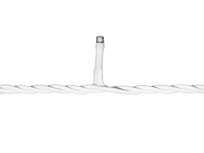 Fata a LED bianco freddo 100 luci 10m