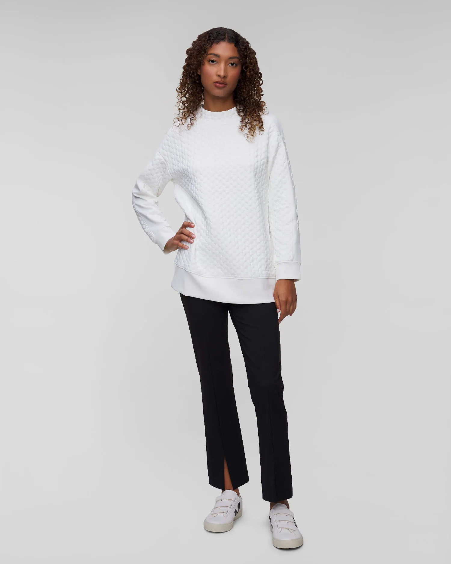 Felpa bianca da donna Sportalm 1854006740-2