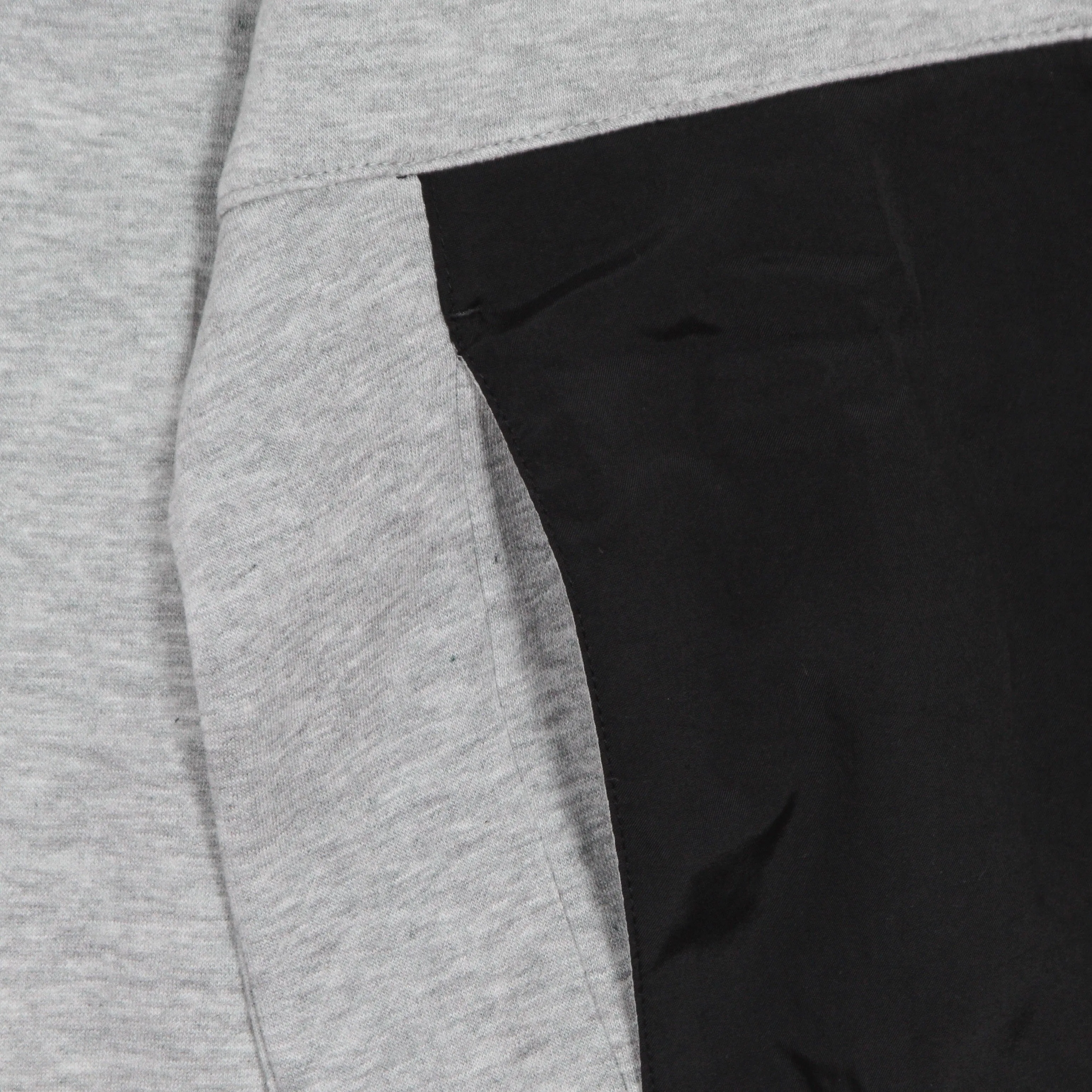 Felpa Cappuccio Donna W Fleece Hoodie Heritage Dk Grey Heather/black/white/white