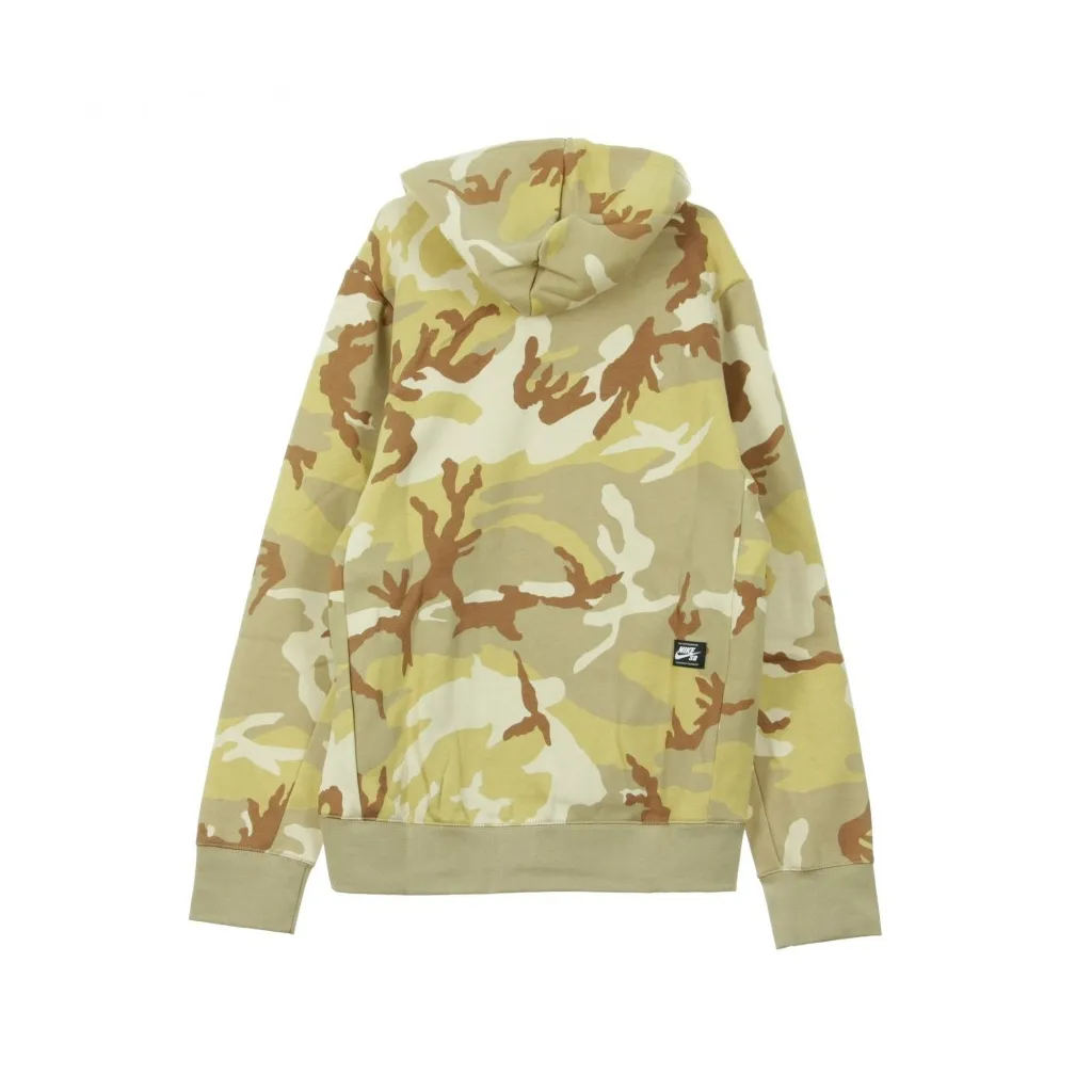 FELPA CAPPUCCIO SB HOODIE ICON ERDL DESERT ORE/PARACHUTE BEIGE/ALE BROWN