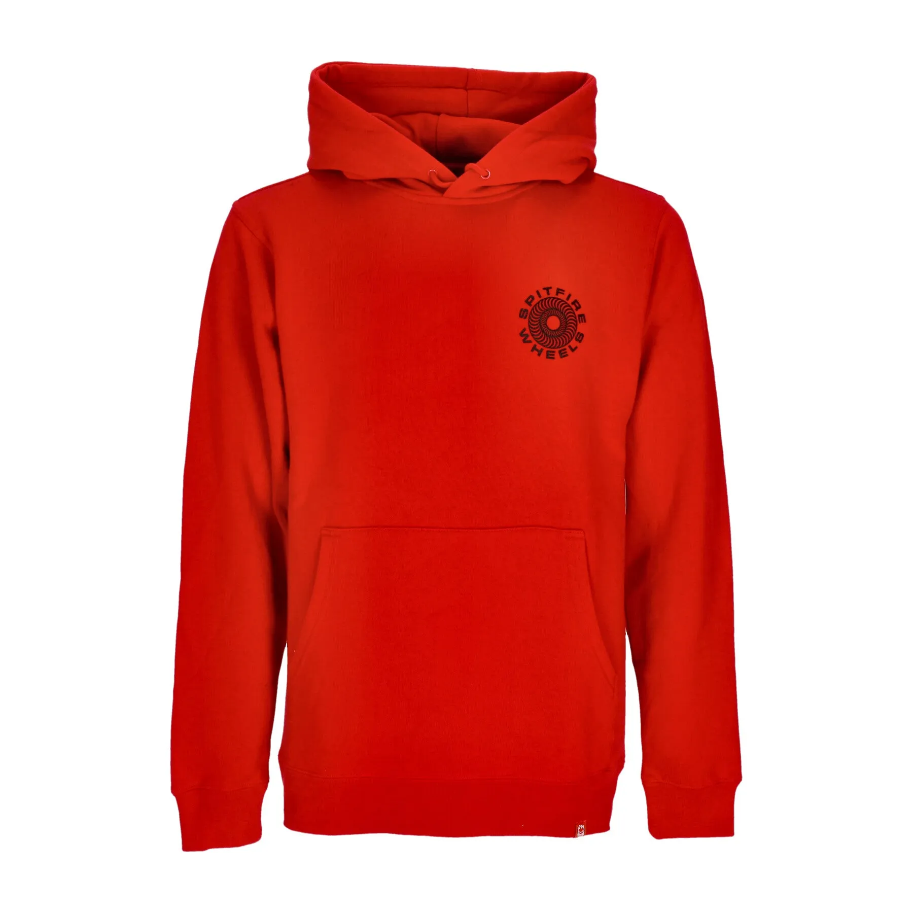 Felpa Cappuccio Uomo Classic 87 Swirl Fill Hooded Scarlet/black/white