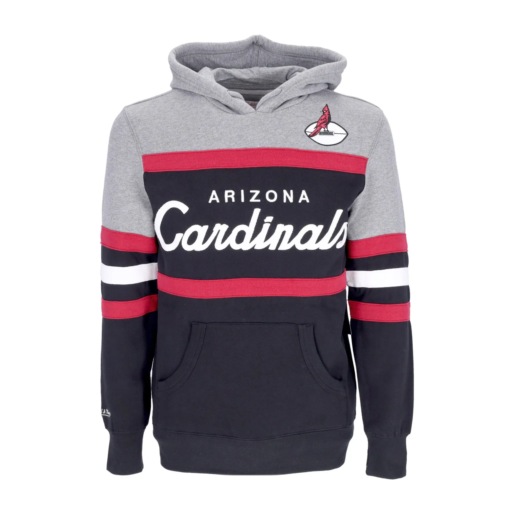 Felpa Cappuccio Uomo Nfl Headcoach Hoodie Aricar Black