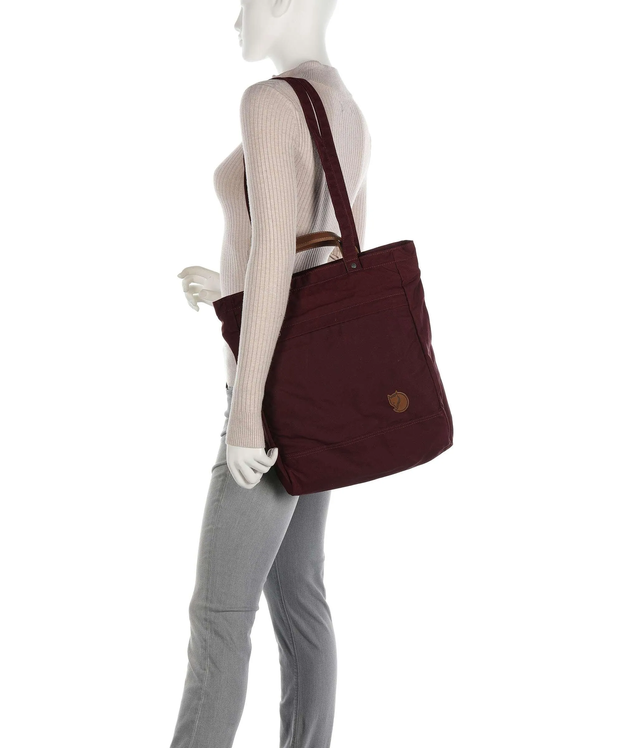  Fjällräven No. 1 Borsa shopper cotone, poliestere verde scuro  