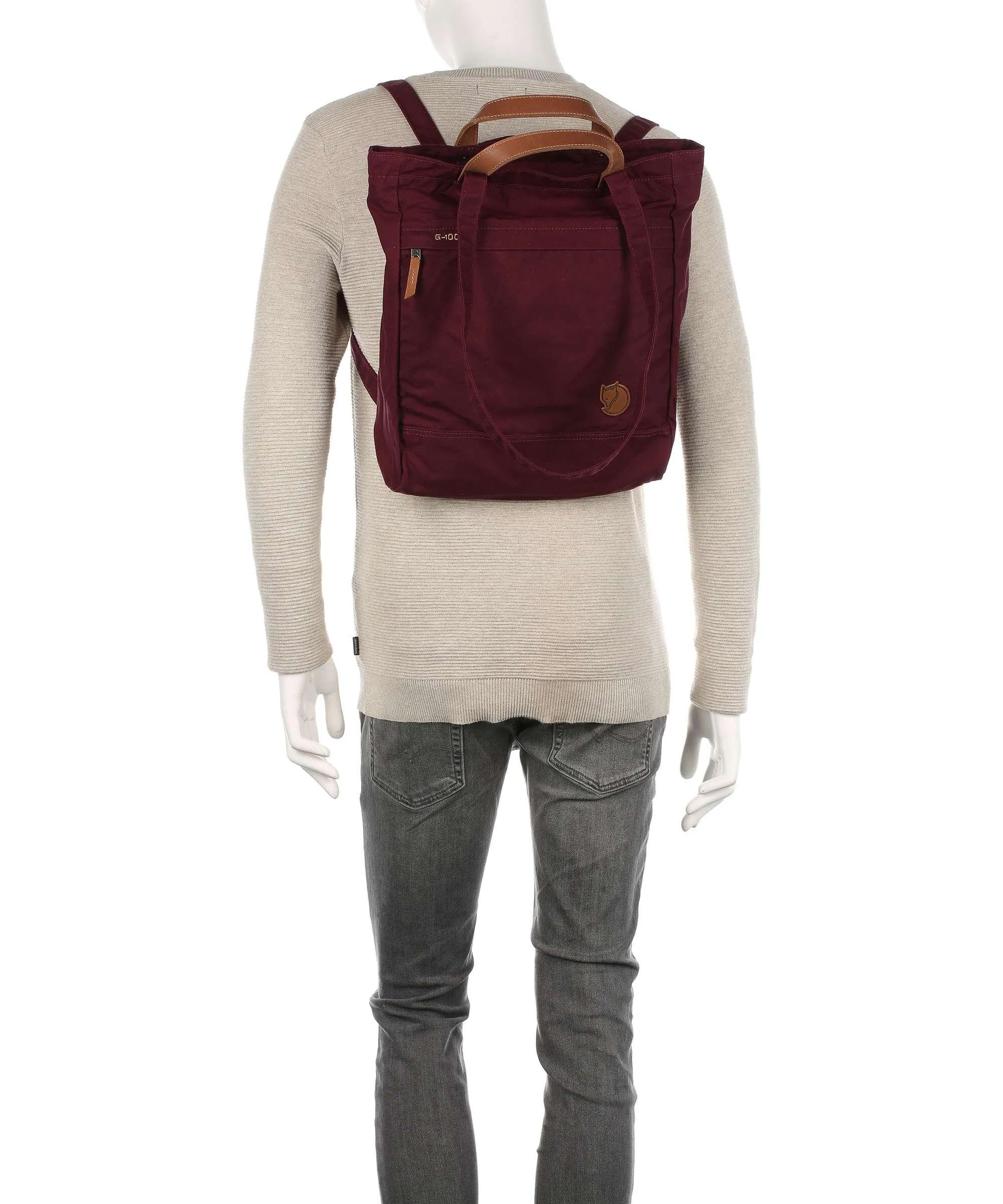  Fjällräven No. 1 Borsa shopper cotone, poliestere verde scuro  