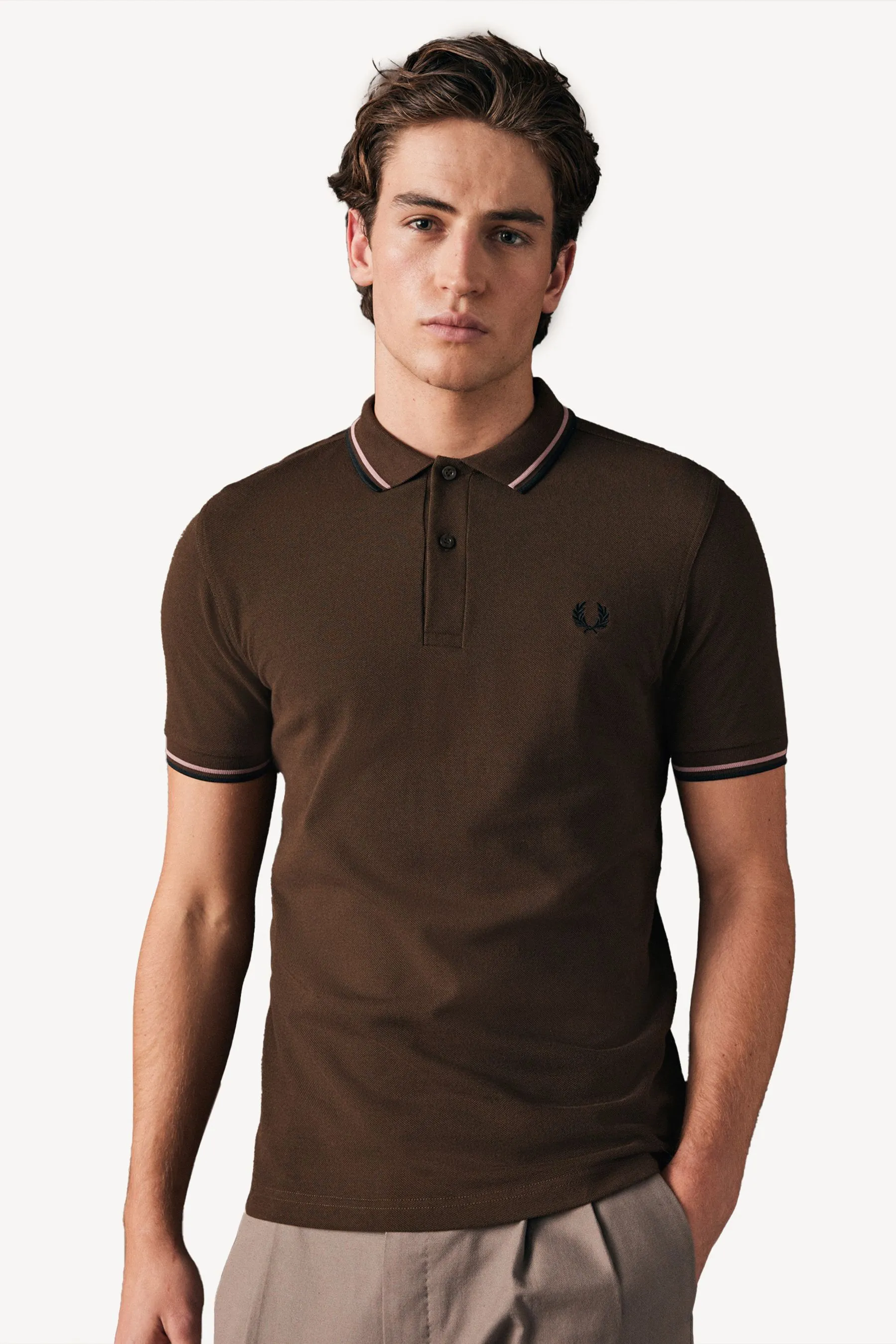Fred Perry Polo Uomo Twin Tipped    