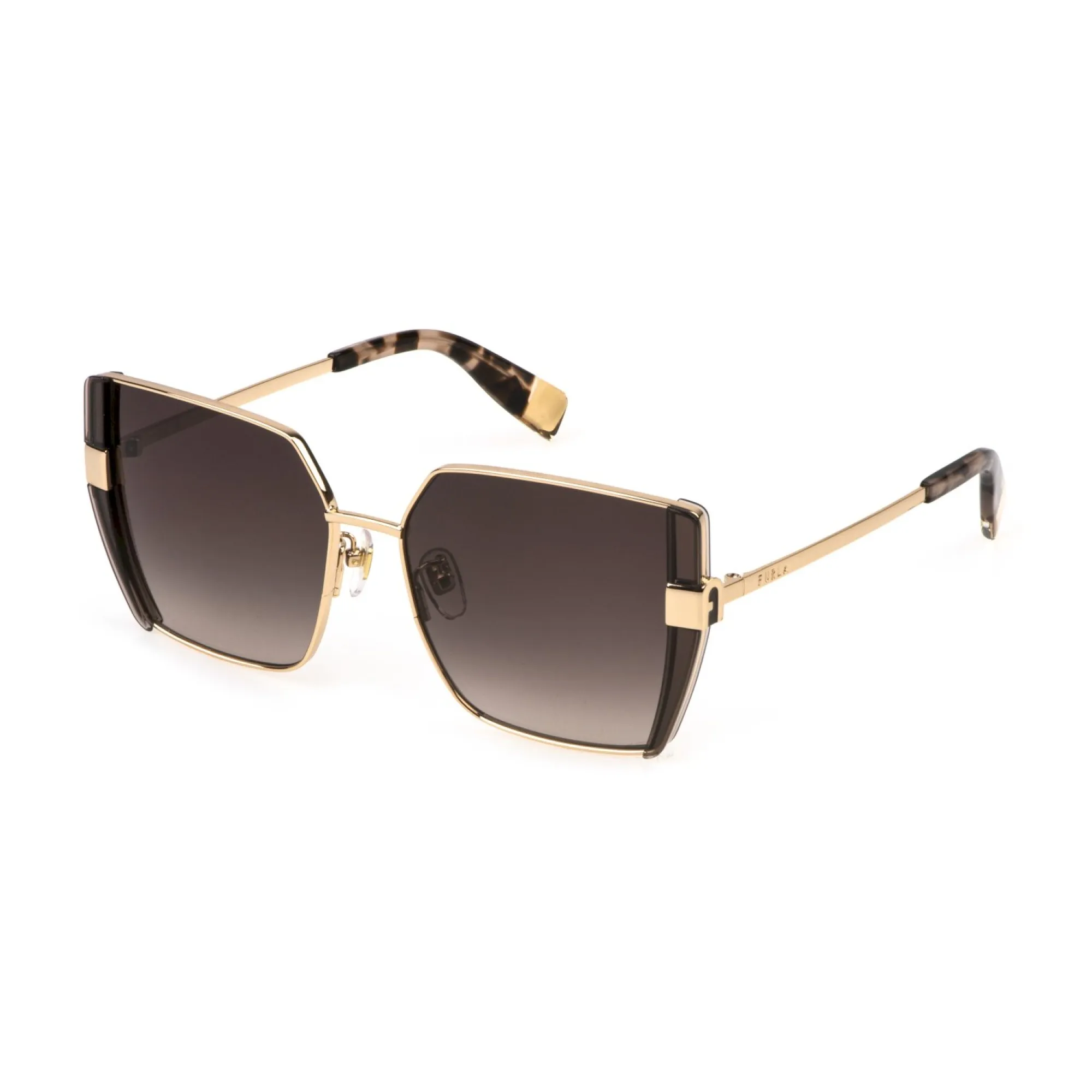   Furla SFU819 - 08FC Rame Lucido Oro | Occhiale Da Sole Donna 