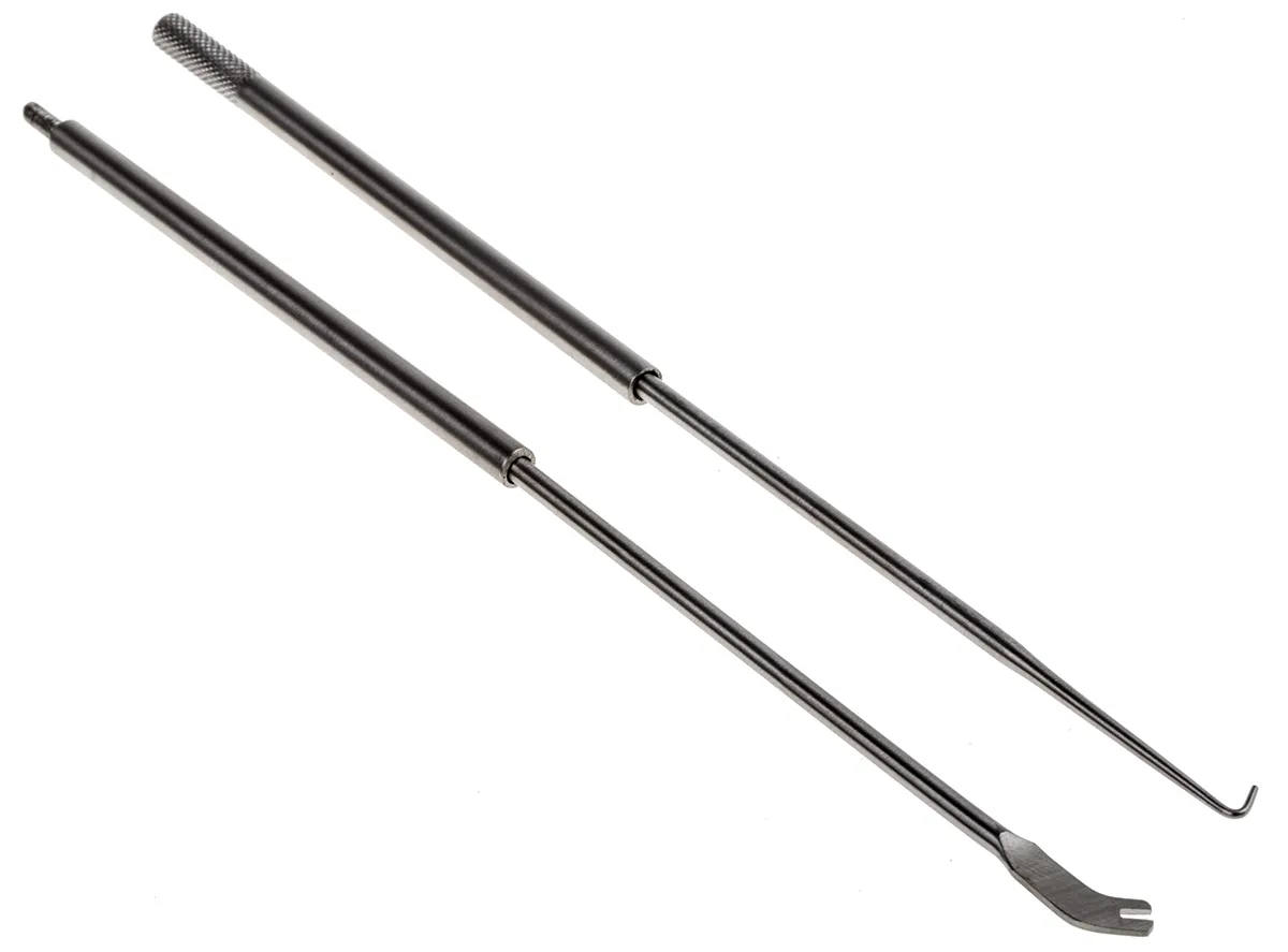Gancio a molla RS PRO, 5 pezzi, lunghezza 100 mm