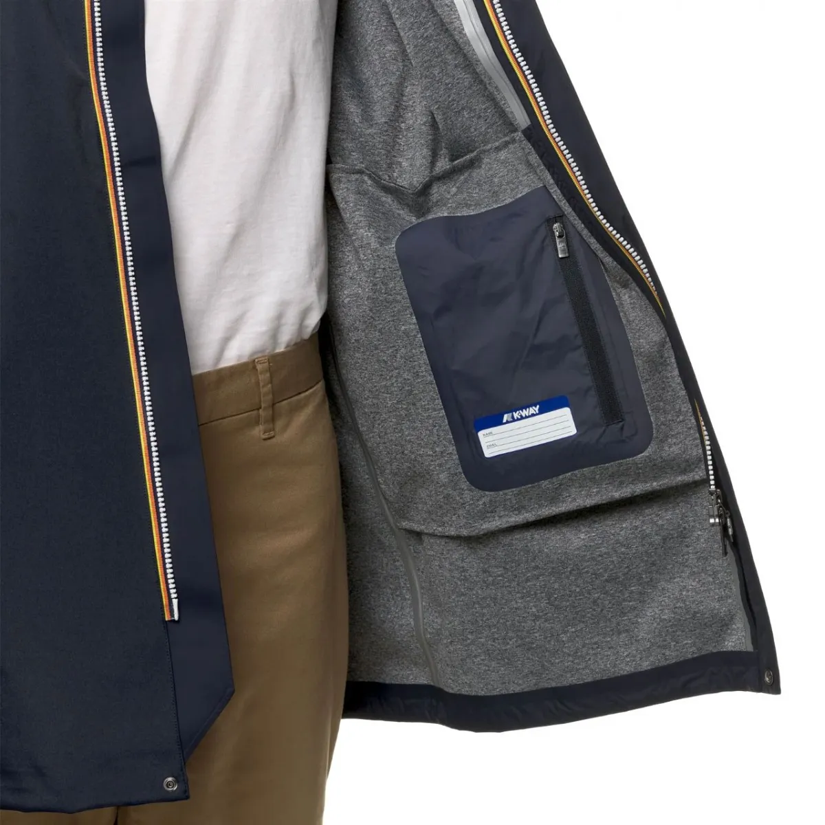 Giacca Benny Bonded Jersey Blu
