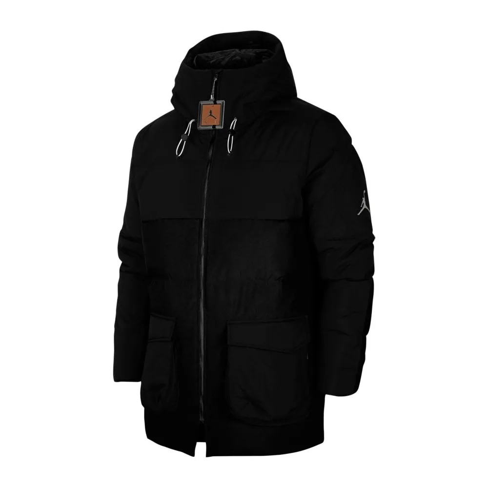 GIACCA JORDAN Menâ€™s Down Parka. CK6661-010. NERO