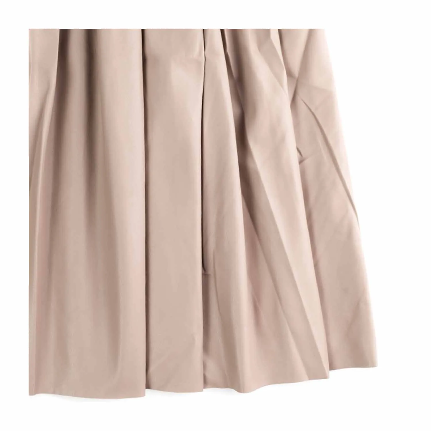 Gonna Beige A Pieghe Teenager