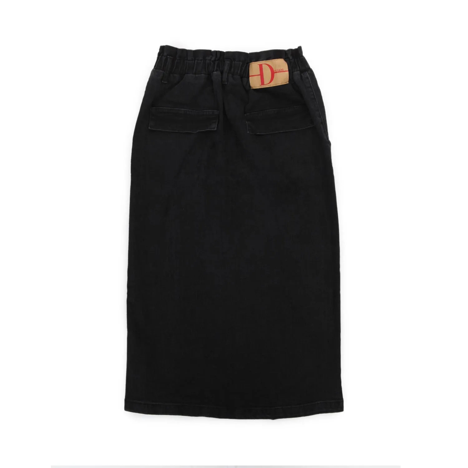 Gonna Denim Nero Bambina Teen