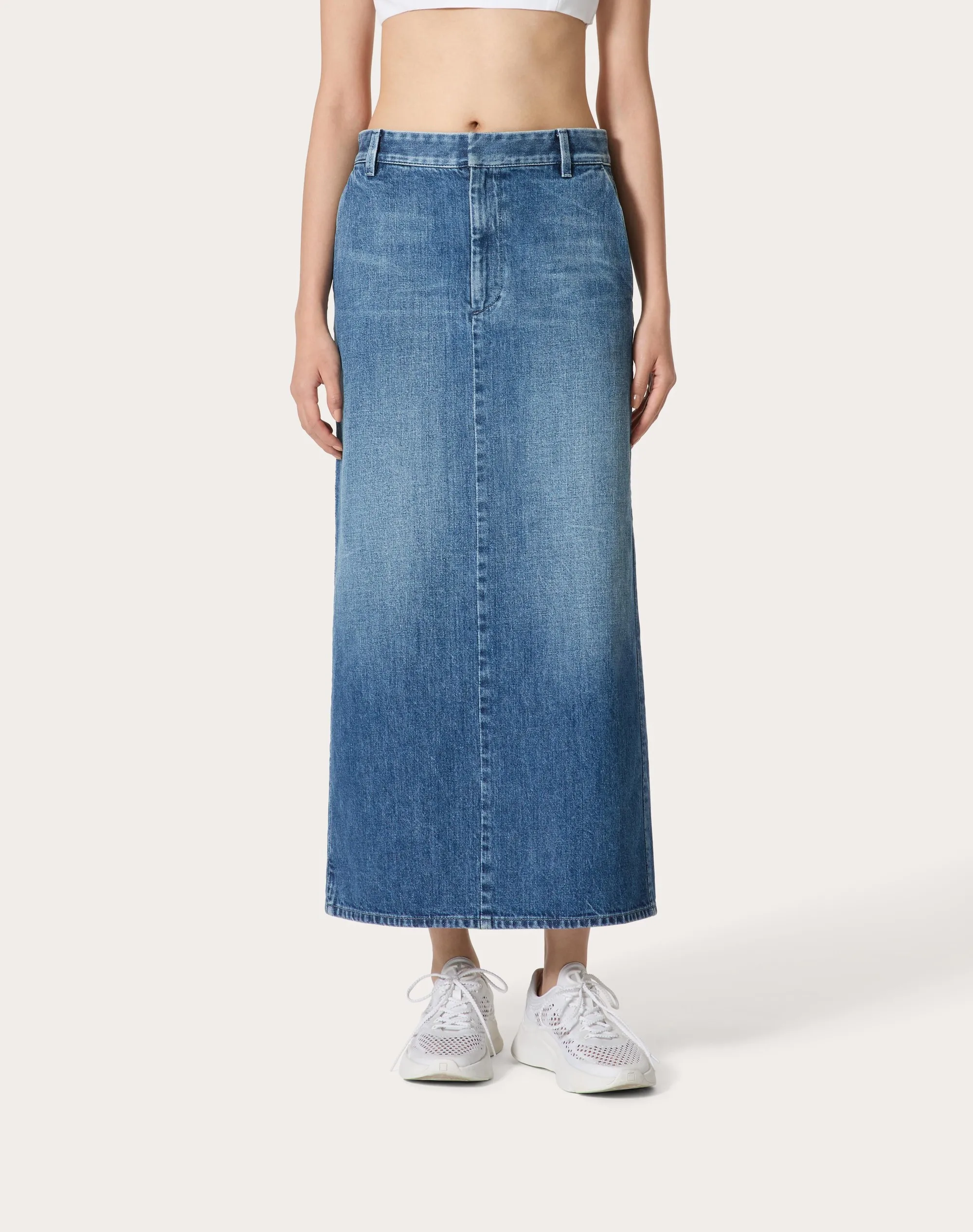 GONNA IN MEDIUM BLUE DENIM