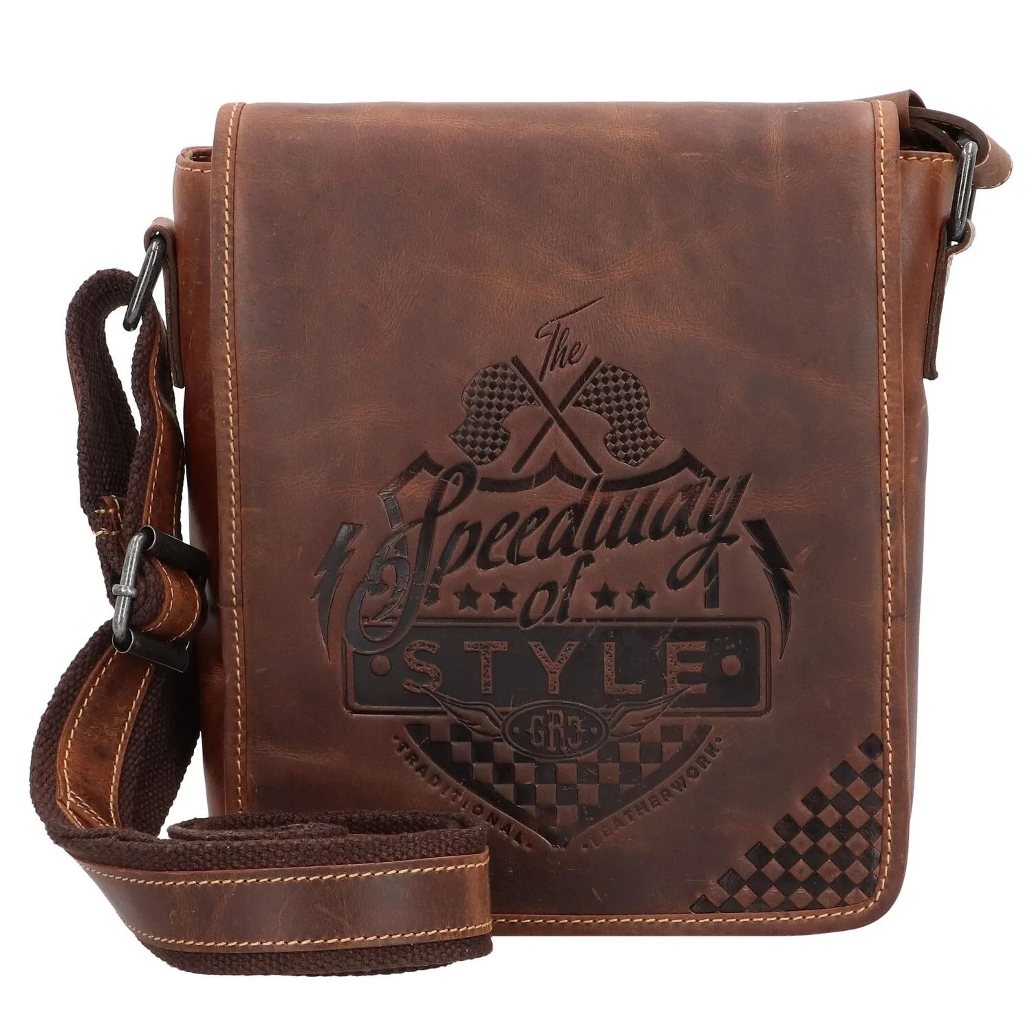 Greenburry Borsa a tracolla Hickory in pelle 22 cm