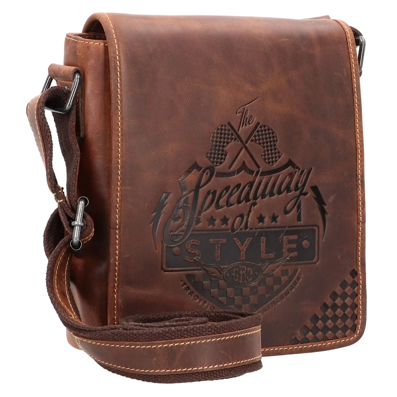 Greenburry Borsa a tracolla Hickory in pelle 22 cm