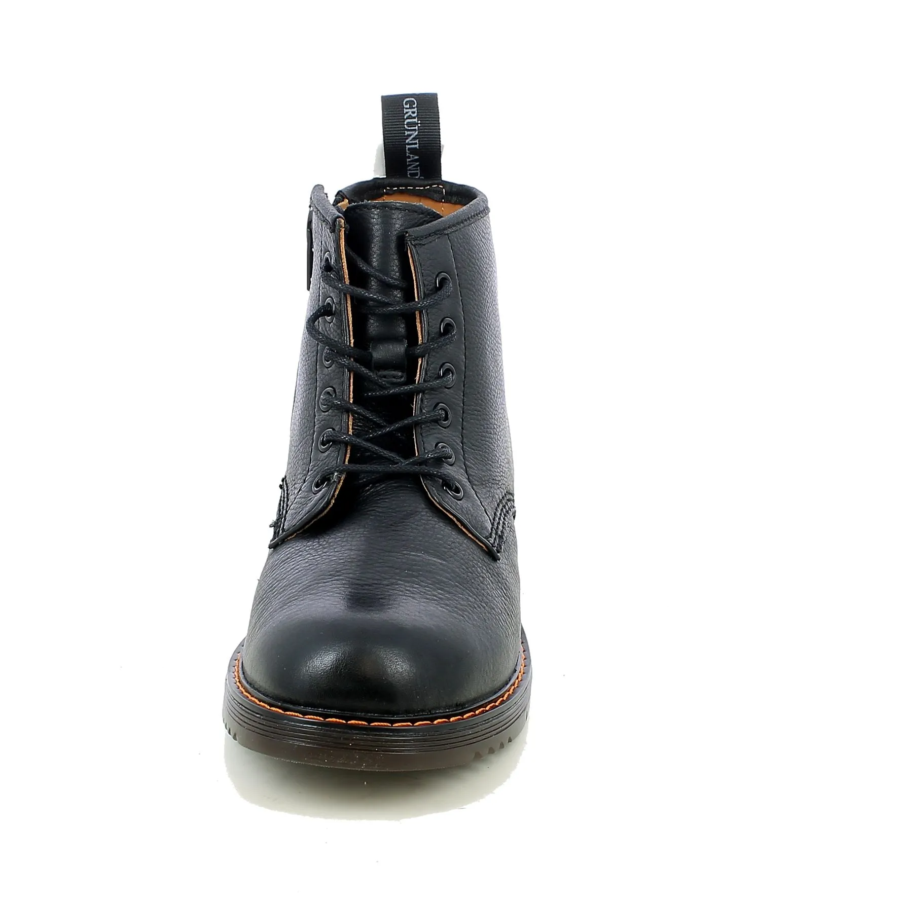 Grunland  Anfibio Bambina in Pelle Nera Grunland Taba 