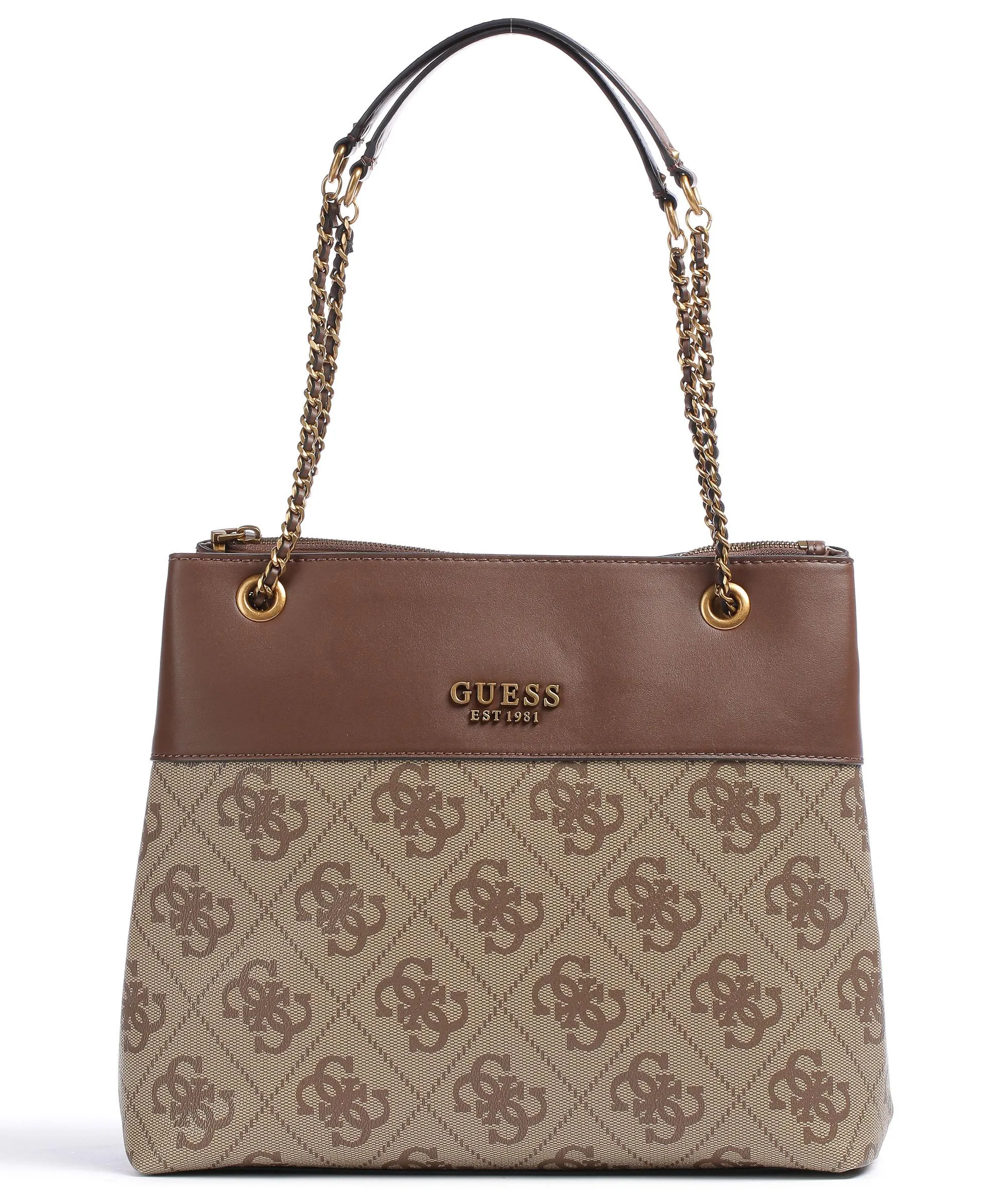  Guess Berta Borsa shopper pelle sintetica marrone  