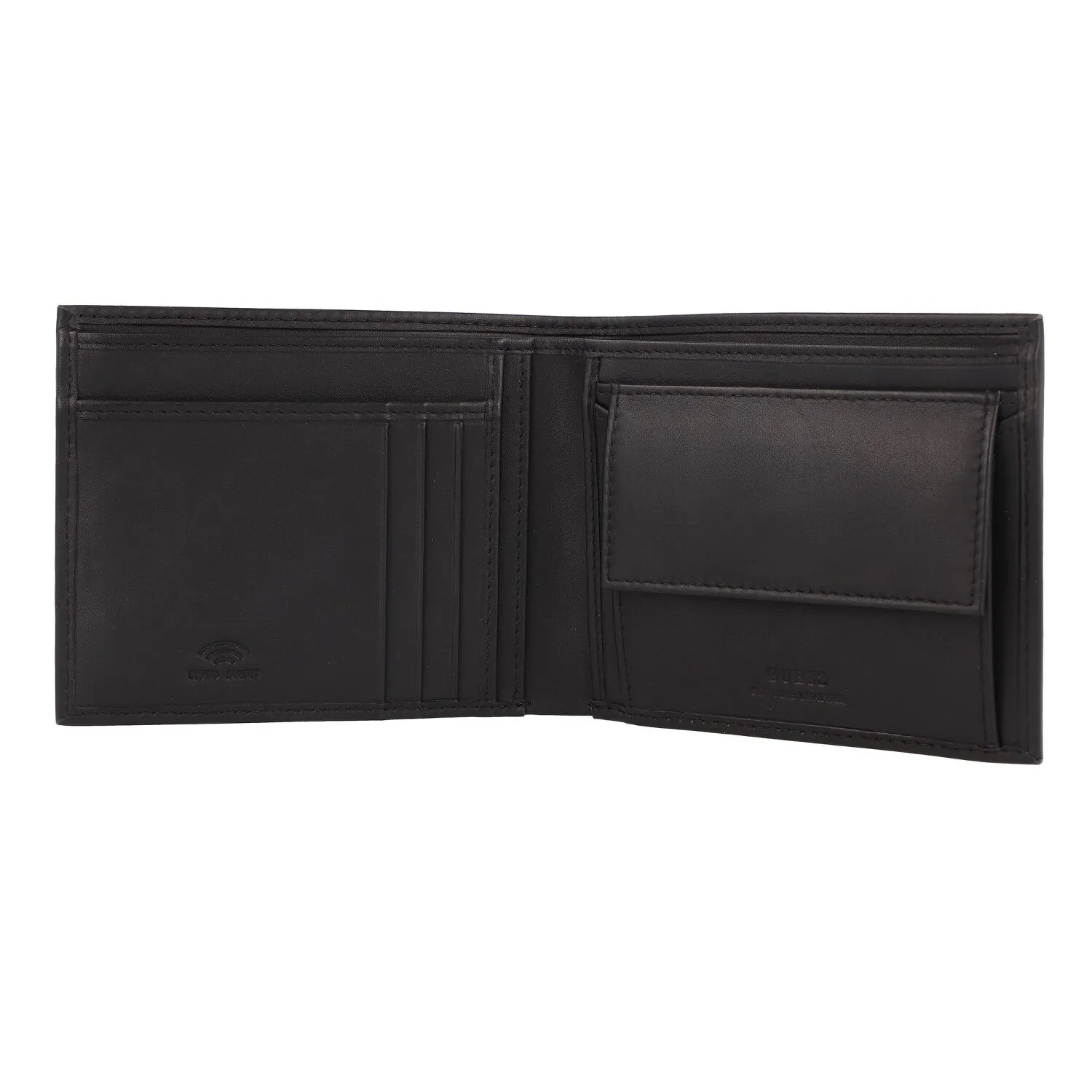 Guess Firenze Portafoglio Protezione RFID Pelle 12 cm