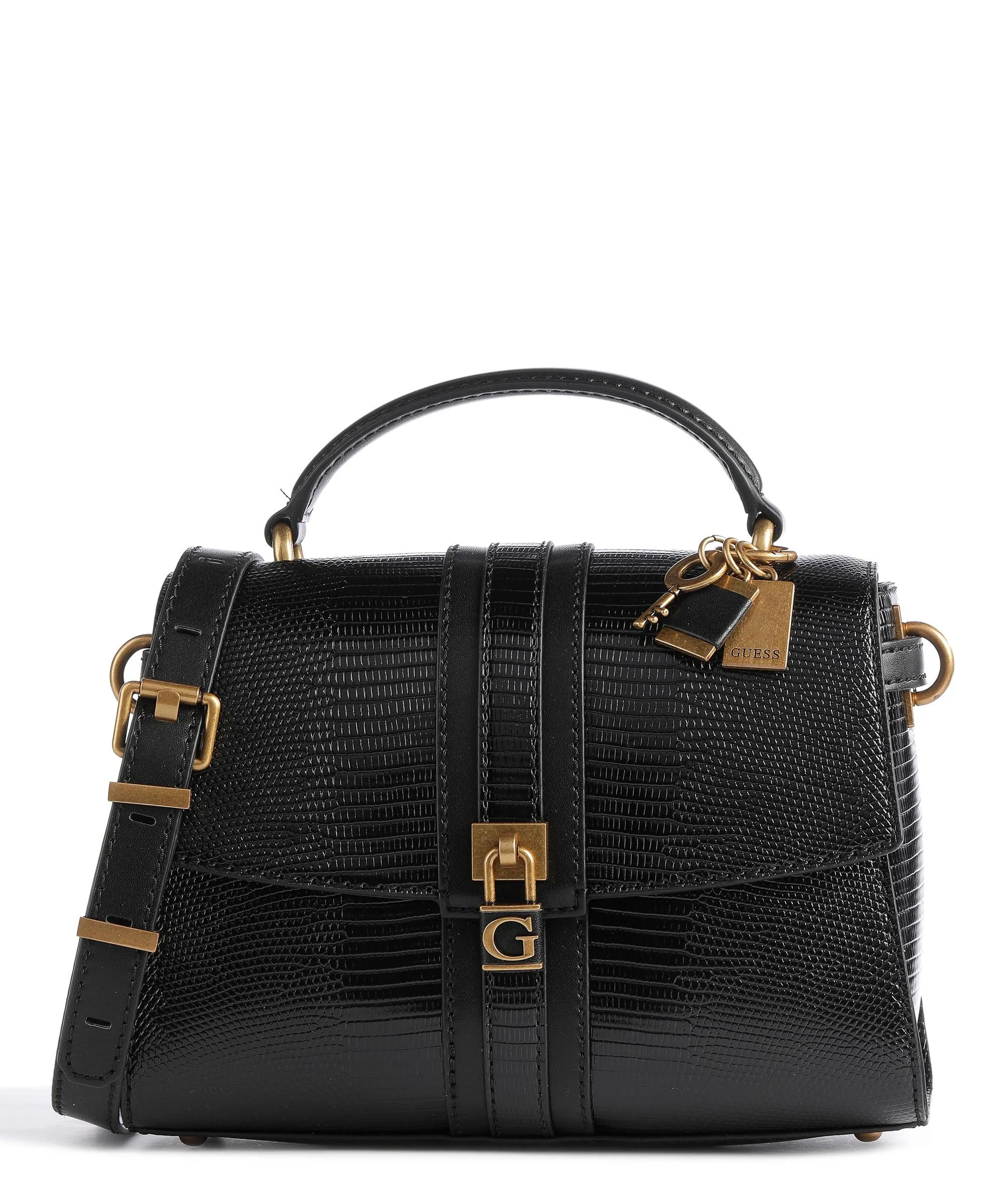 Guess Ginevra Borsa a mano pelle sintetica nero  