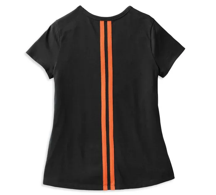 Harley Davidson Top in maglia Accelerate Stripe da donna ref. 99101-22VW