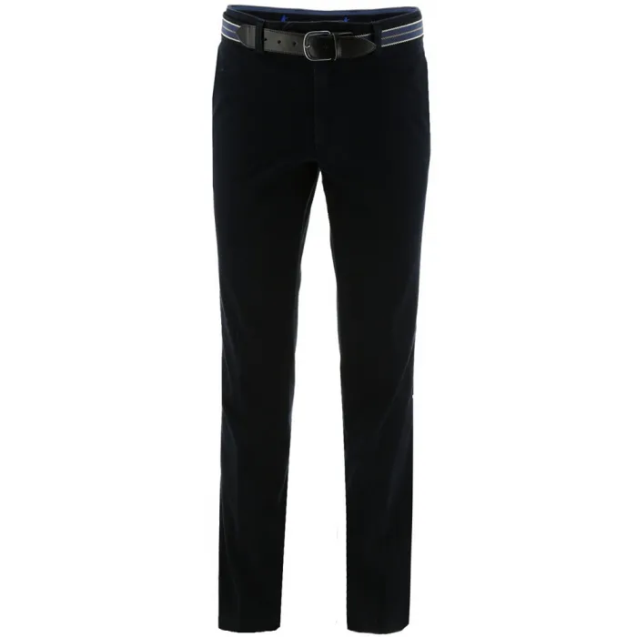 Henk ter Horst pantaloni chino Pascal blu scuro