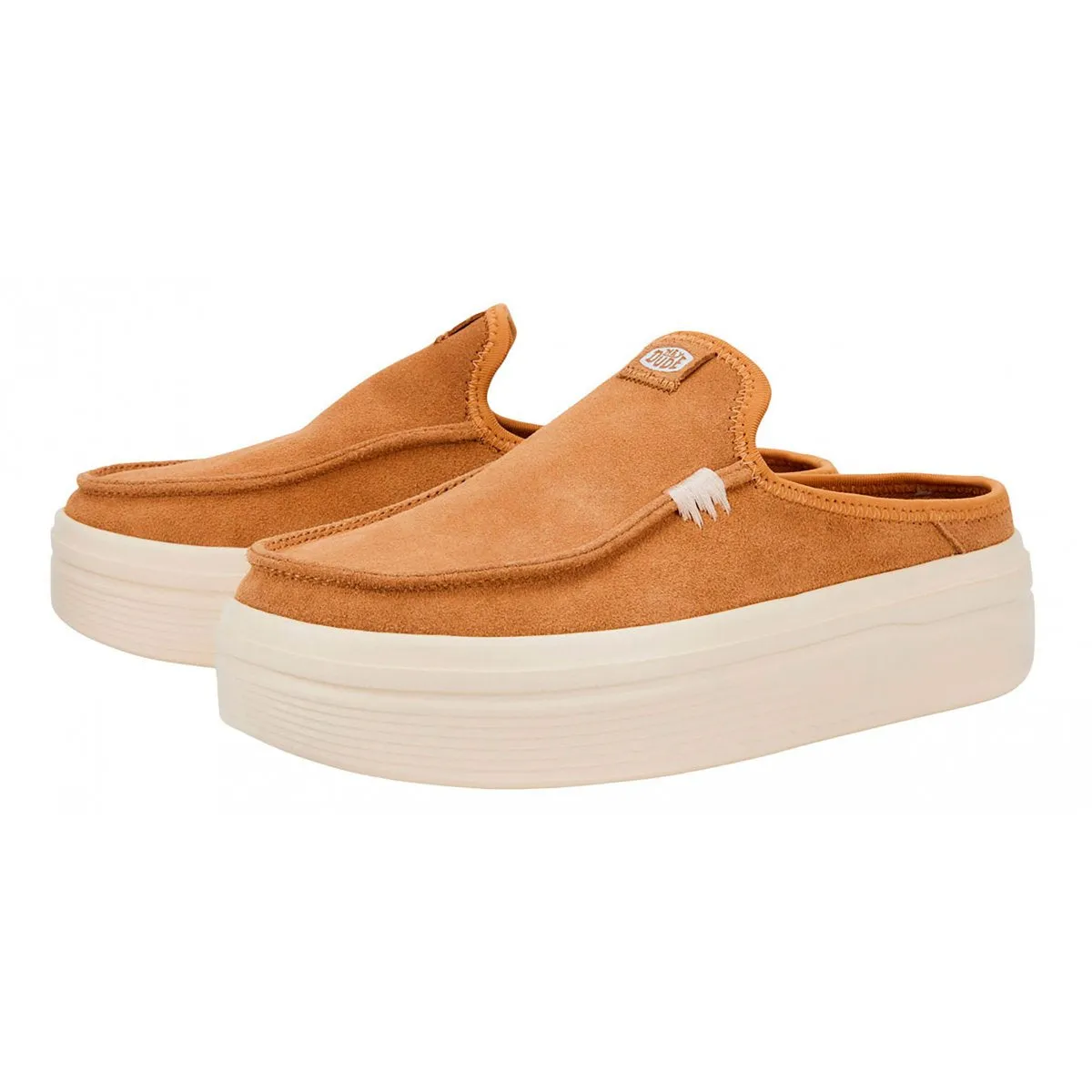 Hey Dude Mocassini Austin Lift in Tessuto Marrone