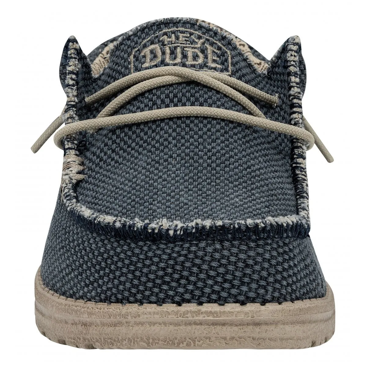 Hey Dude Mocassini Wally Braided in Tessuto Blu