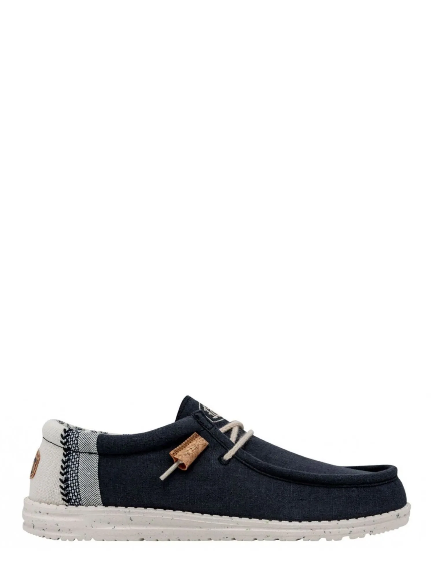 Hey Dude Mocassini Wally Breack in Tessuto Blu
