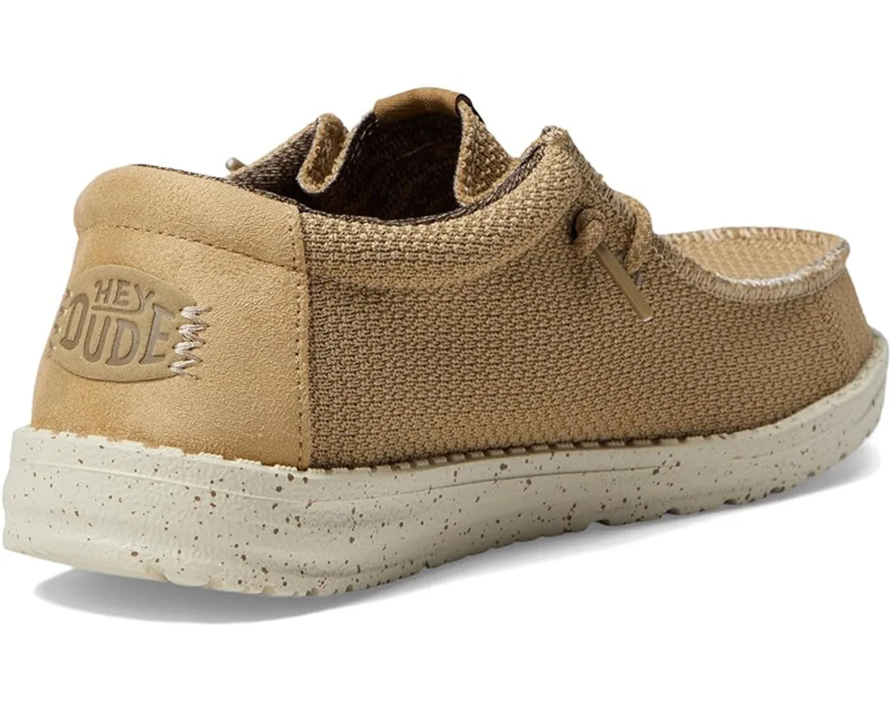Hey Dude Mocassini Wally Youth in Tessuto Beige