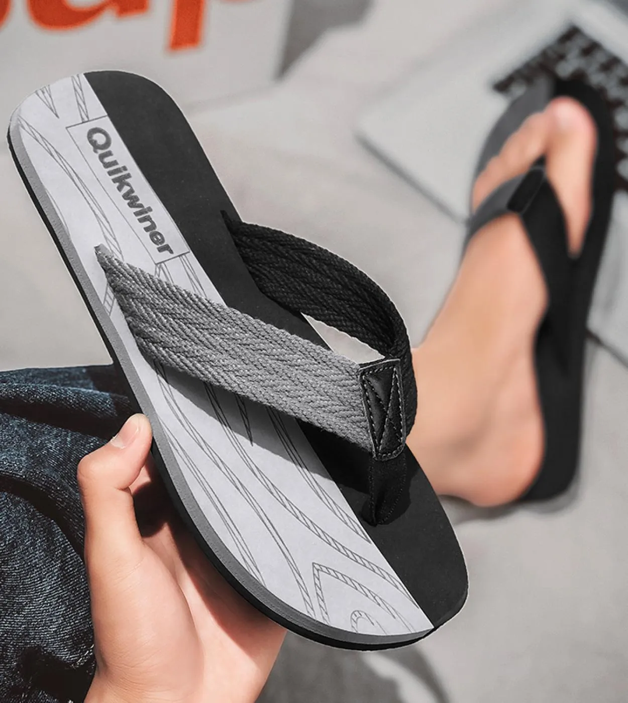 Infradito economico uomo estate uomo caldo infradito uomo casual scarpe 2023 vendita calda