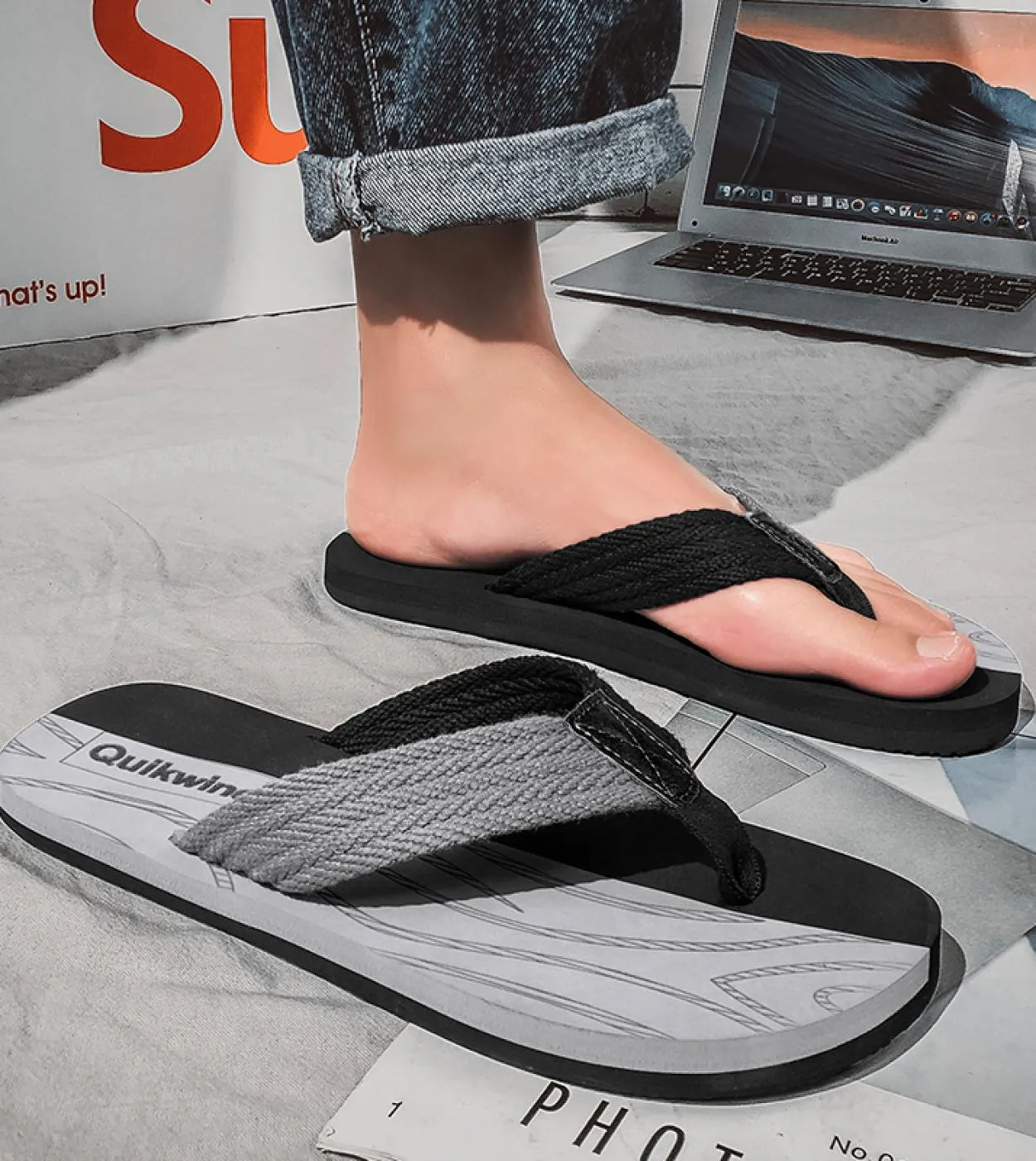 Infradito economico uomo estate uomo caldo infradito uomo casual scarpe 2023 vendita calda