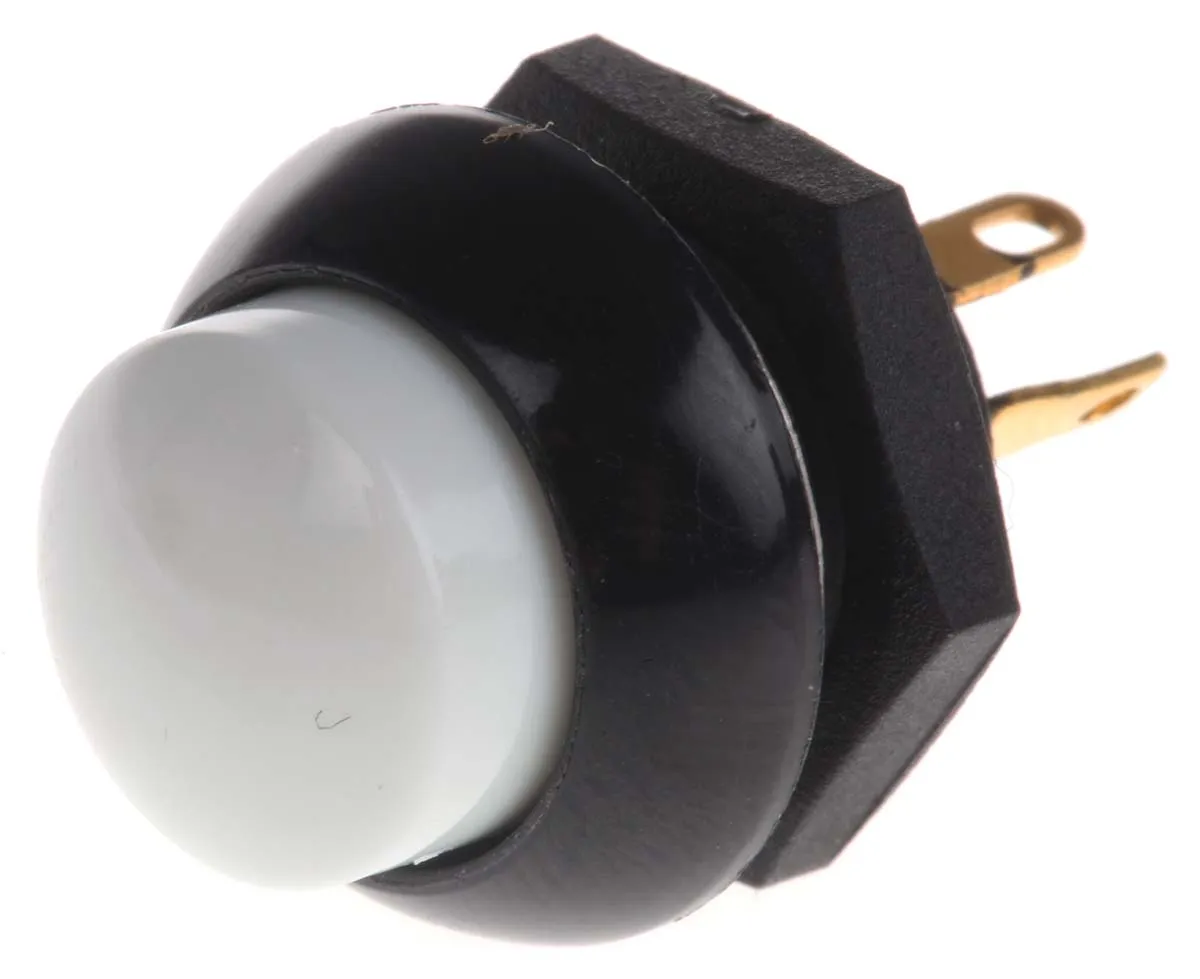 Interruttore a pulsante Otto, Momentaneo, SPDT, , 5 A a 28 V cc, IP68 Montaggio a pannello