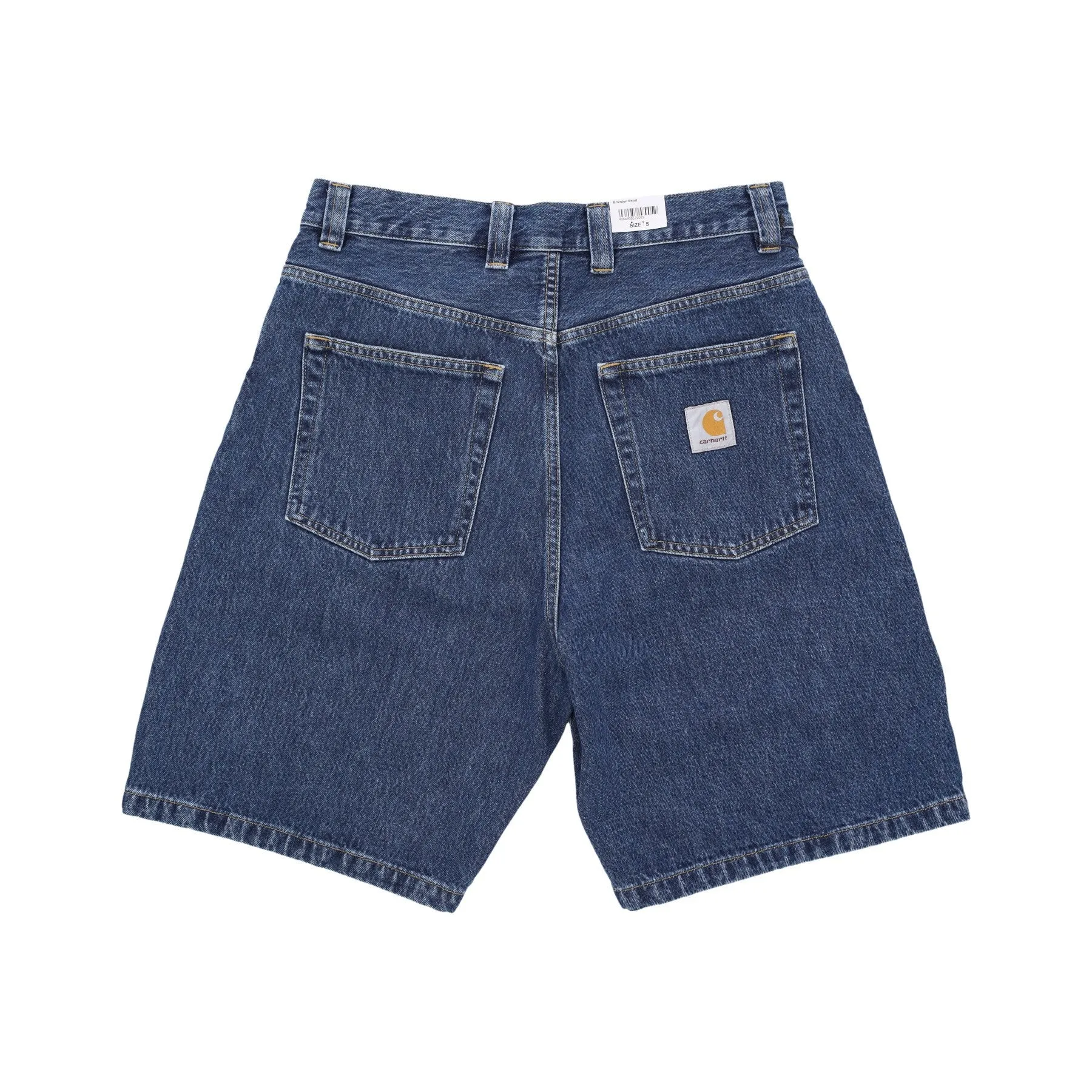 Jeans Corto Uomo Brandon Short Blue Stone Washed