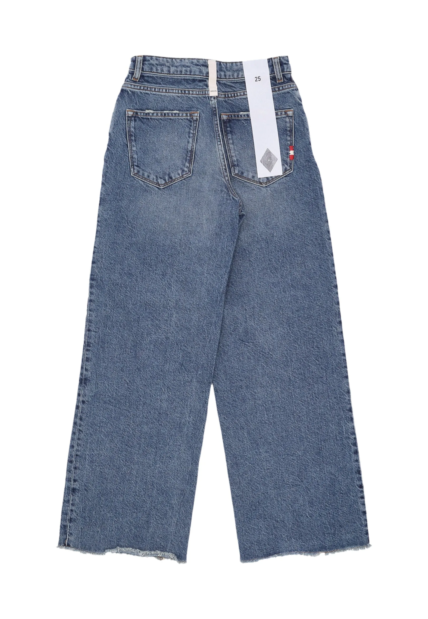 Jeans Donna W Linda Used Cut Denim Denim