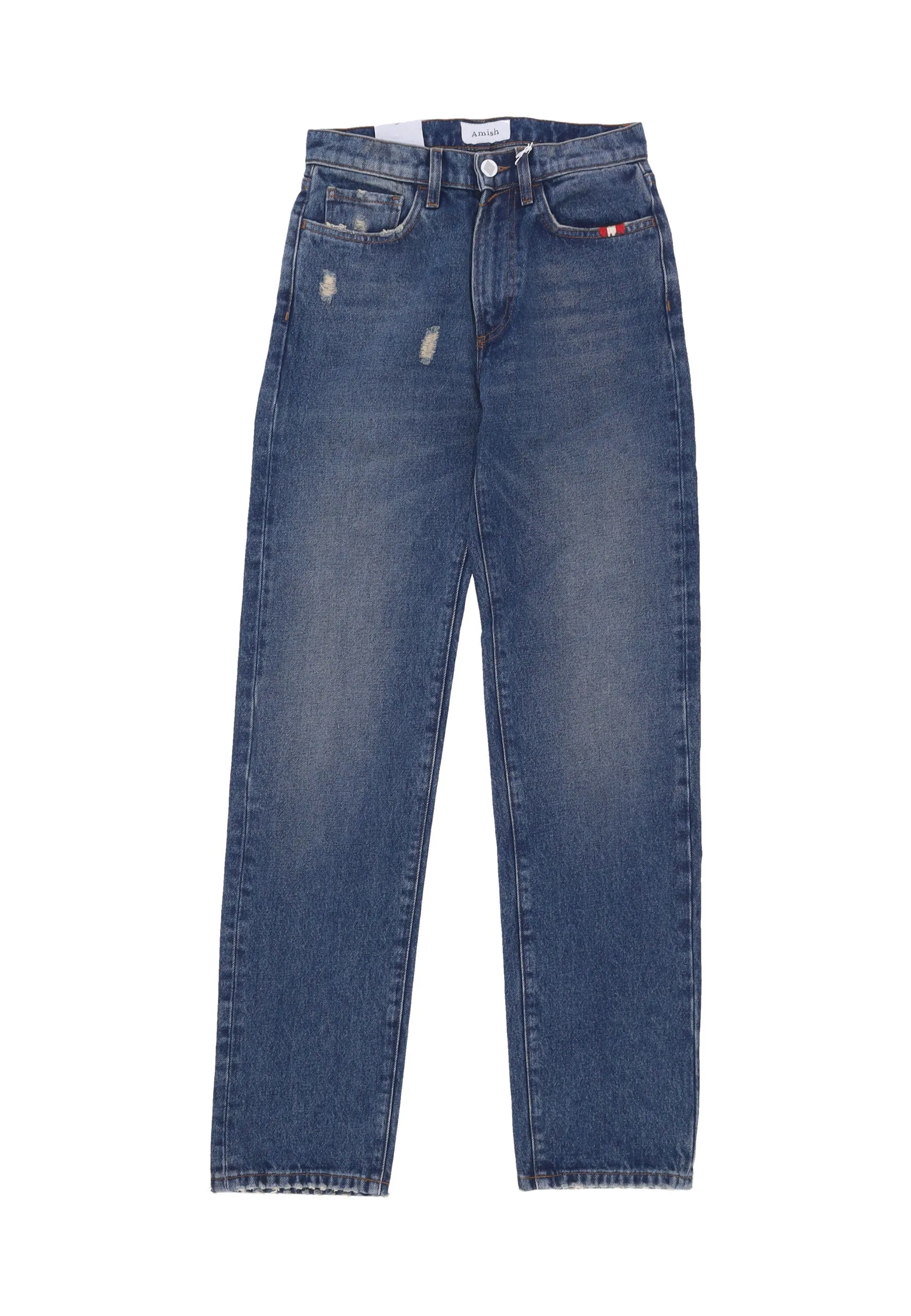 Jeans Donna W Straight Denim Denim