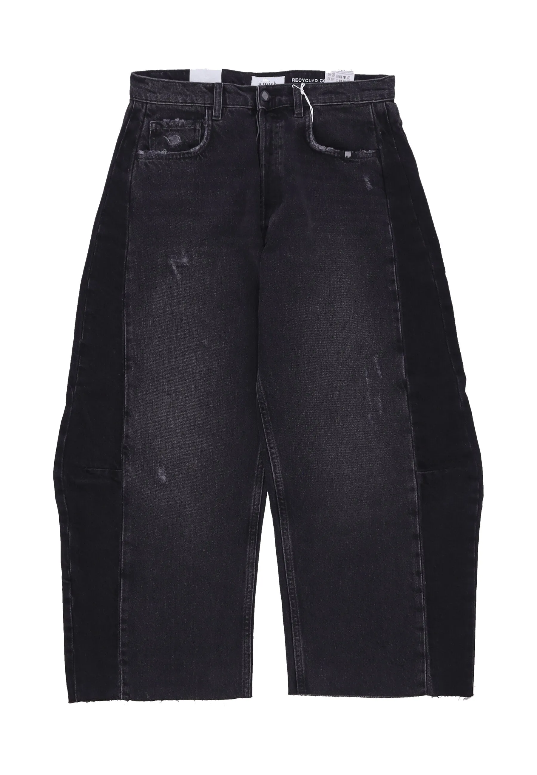 Jeans Donna W Upcycle Denim Denim Black