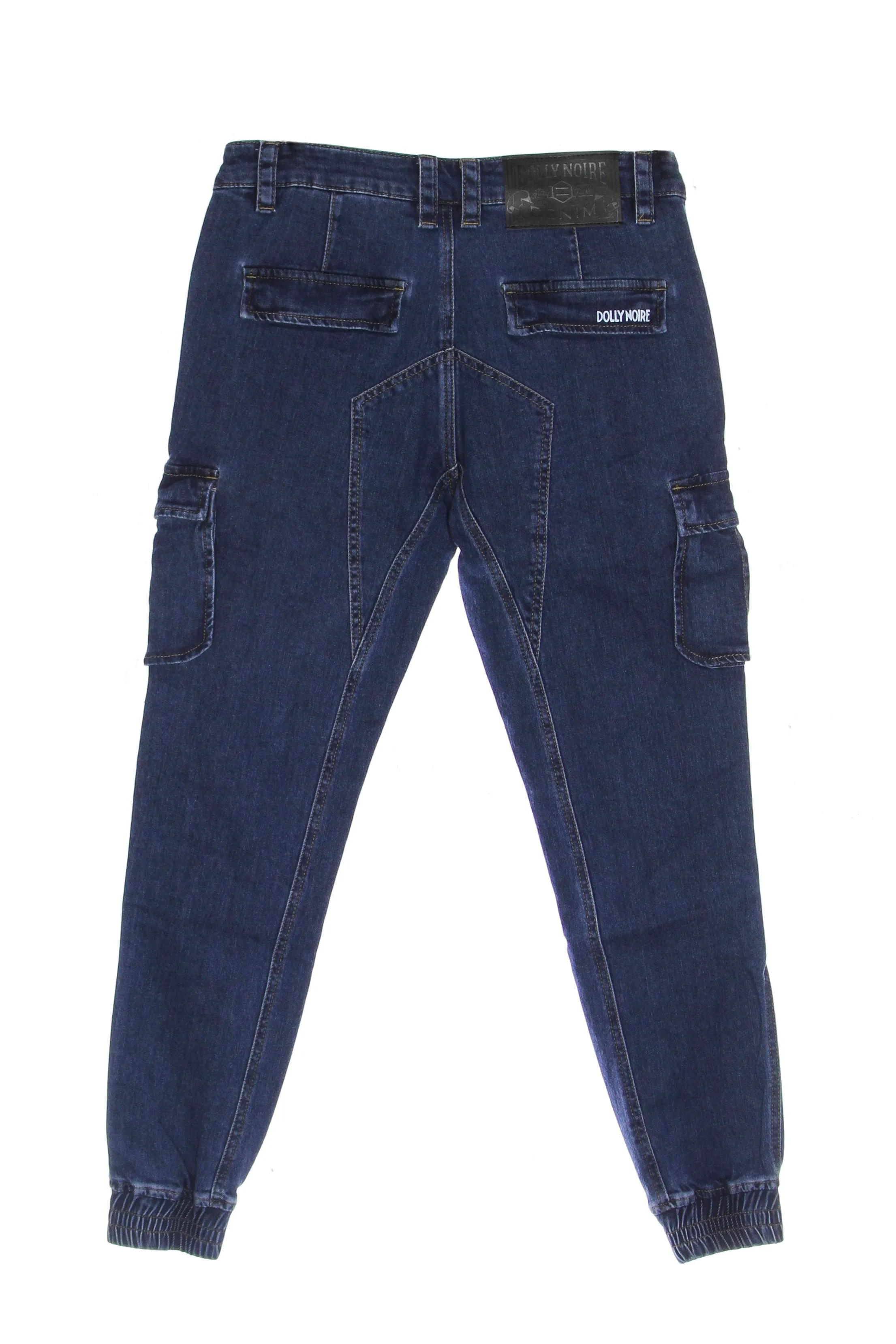 Jeans Uomo Cargo Long 903 Denim Light