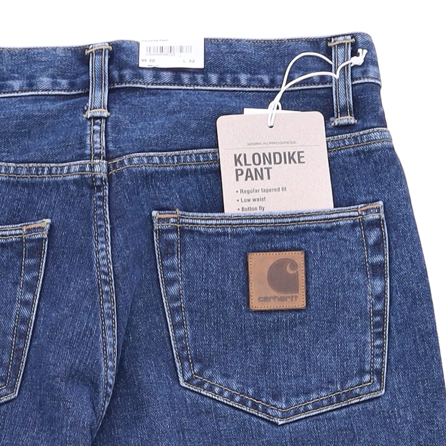 Jeans Uomo Klondike Pant Blue Stone Washed