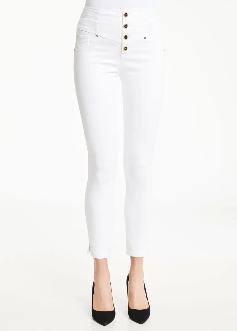 Jeggings a vita alta