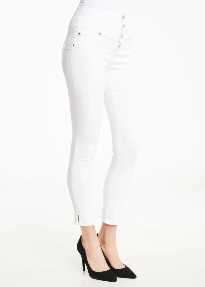 Jeggings a vita alta