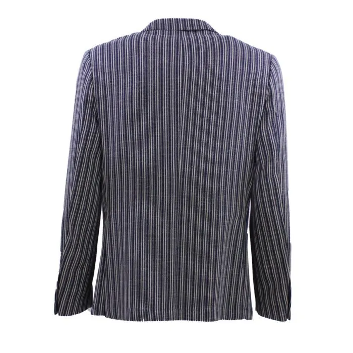 Jer Homme Giacca Monopetto Blu/beige