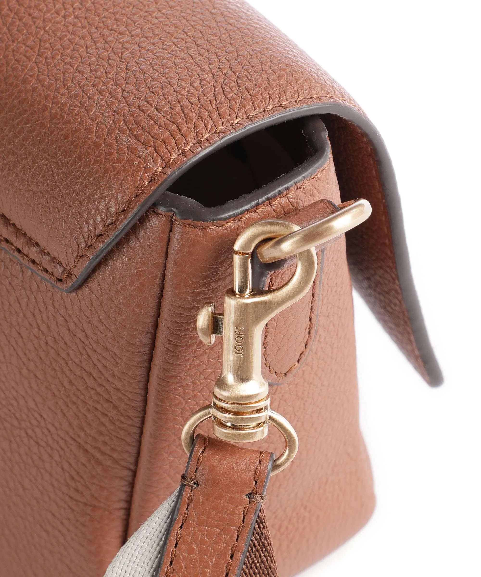  JOOP! Carino Muna Borsa a tracolla pelle granulata marrone  