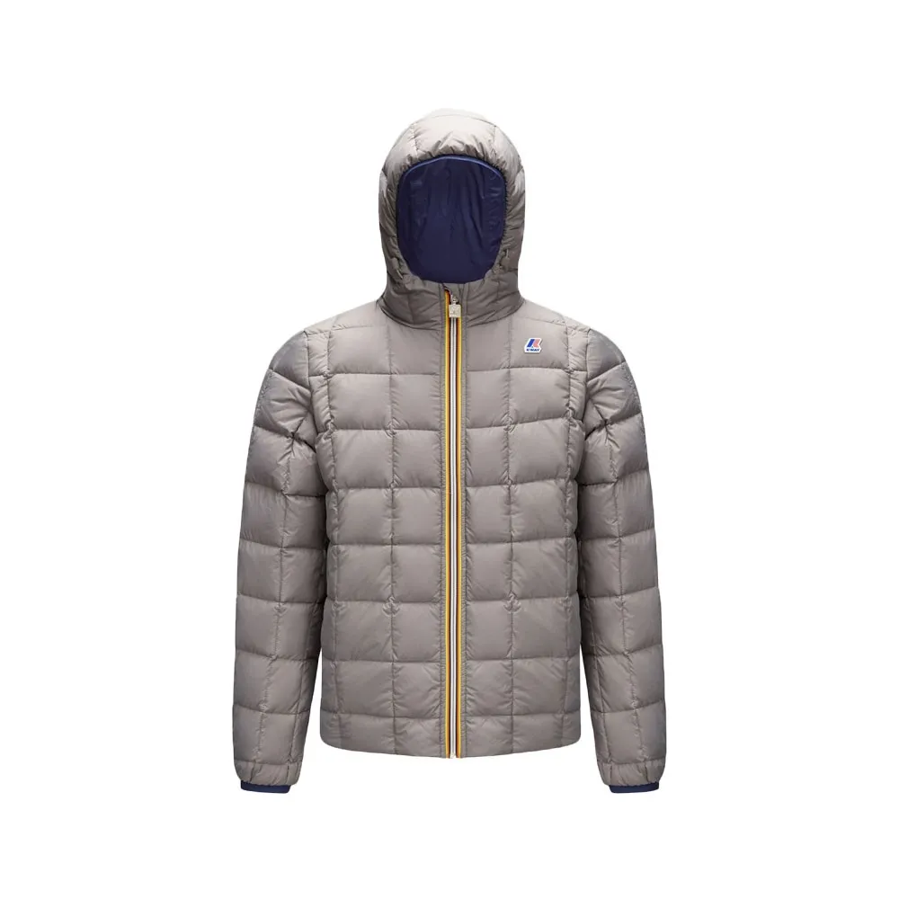 K-Way Giacca Thermo Plus Reversibile Blu Uomo