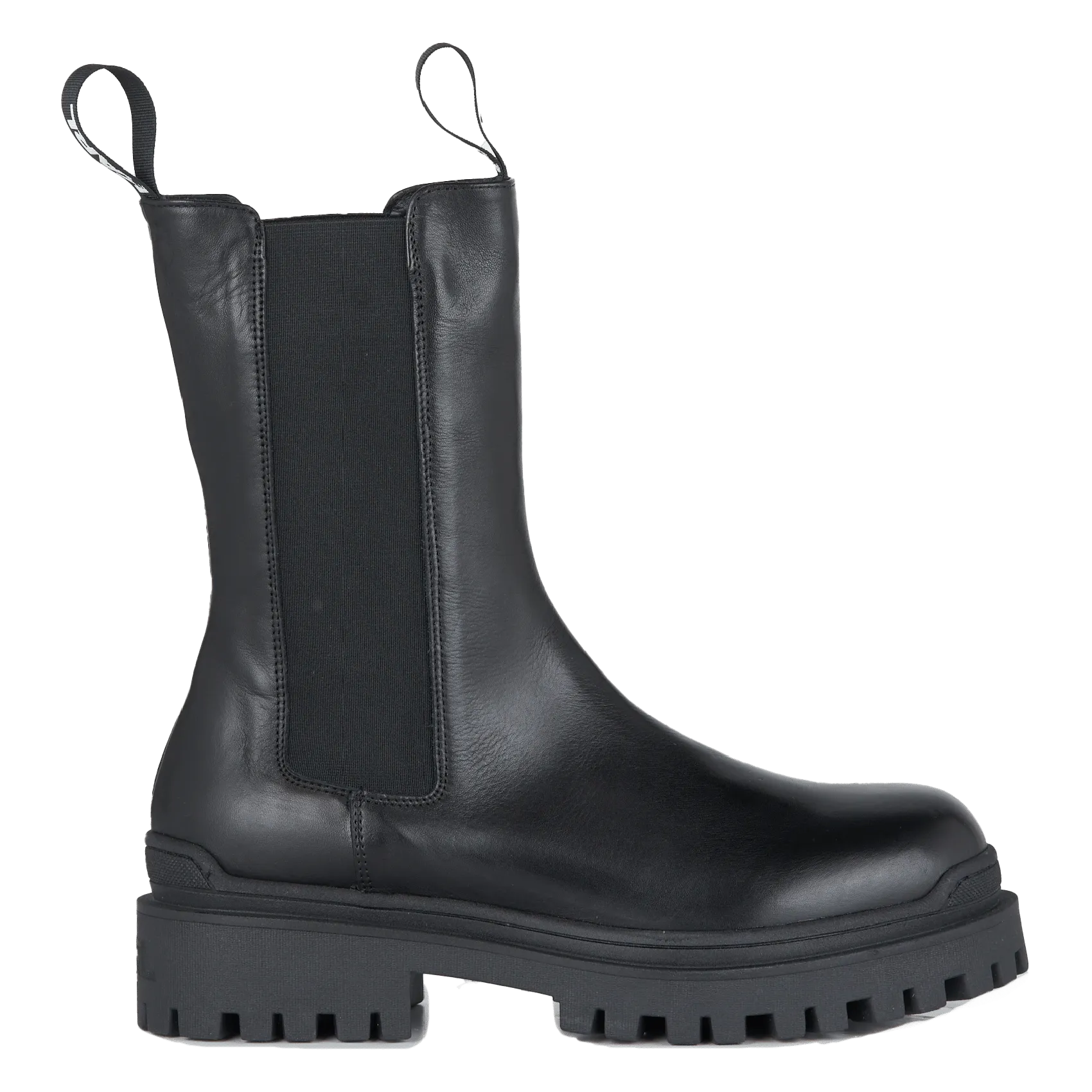  KARL LAGERFELD   BIKER II LONG GORE BOOT - Stivali in pelle | Nero
