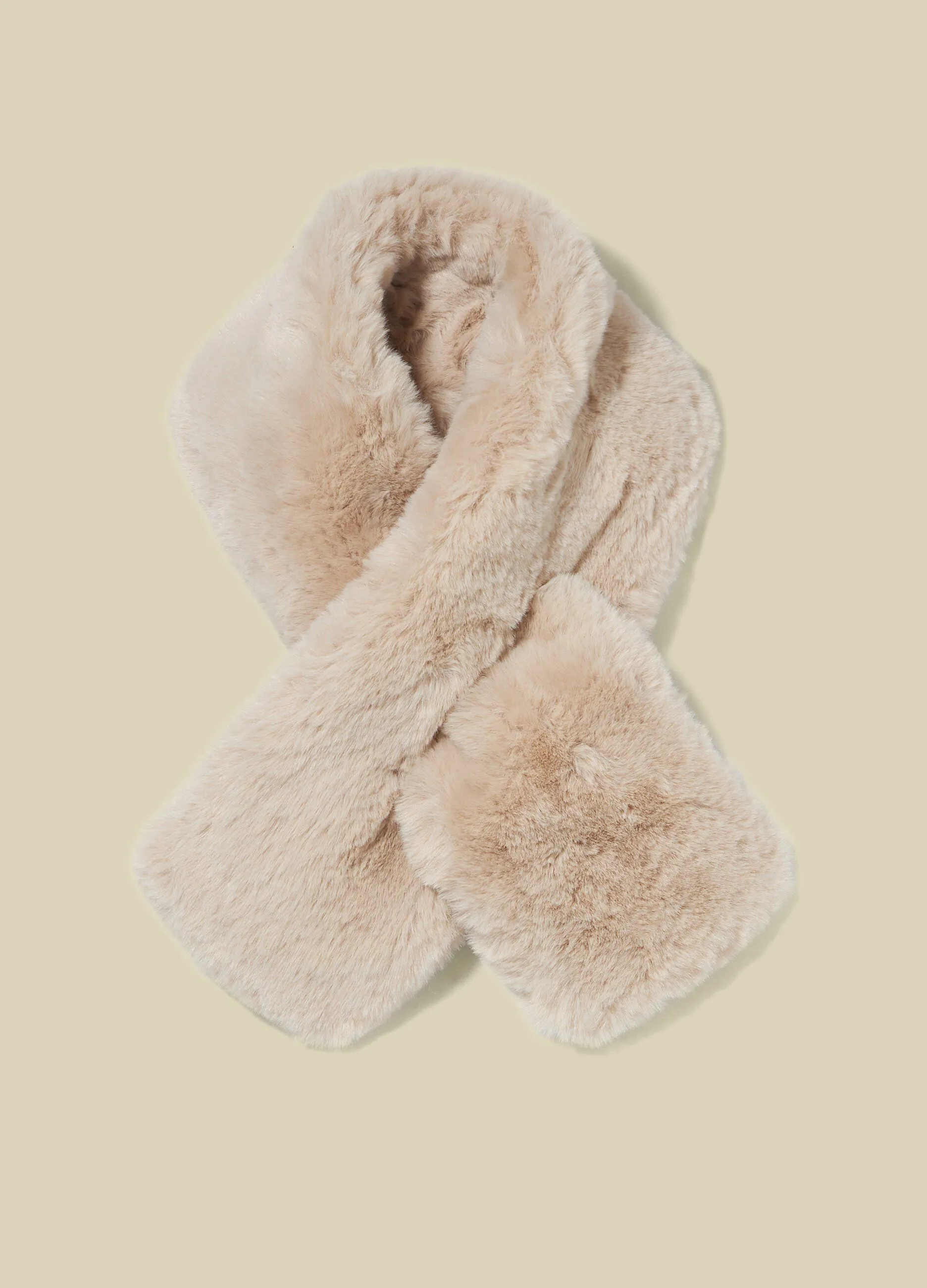 KATE MEE  Sciarpa in eco fur donna